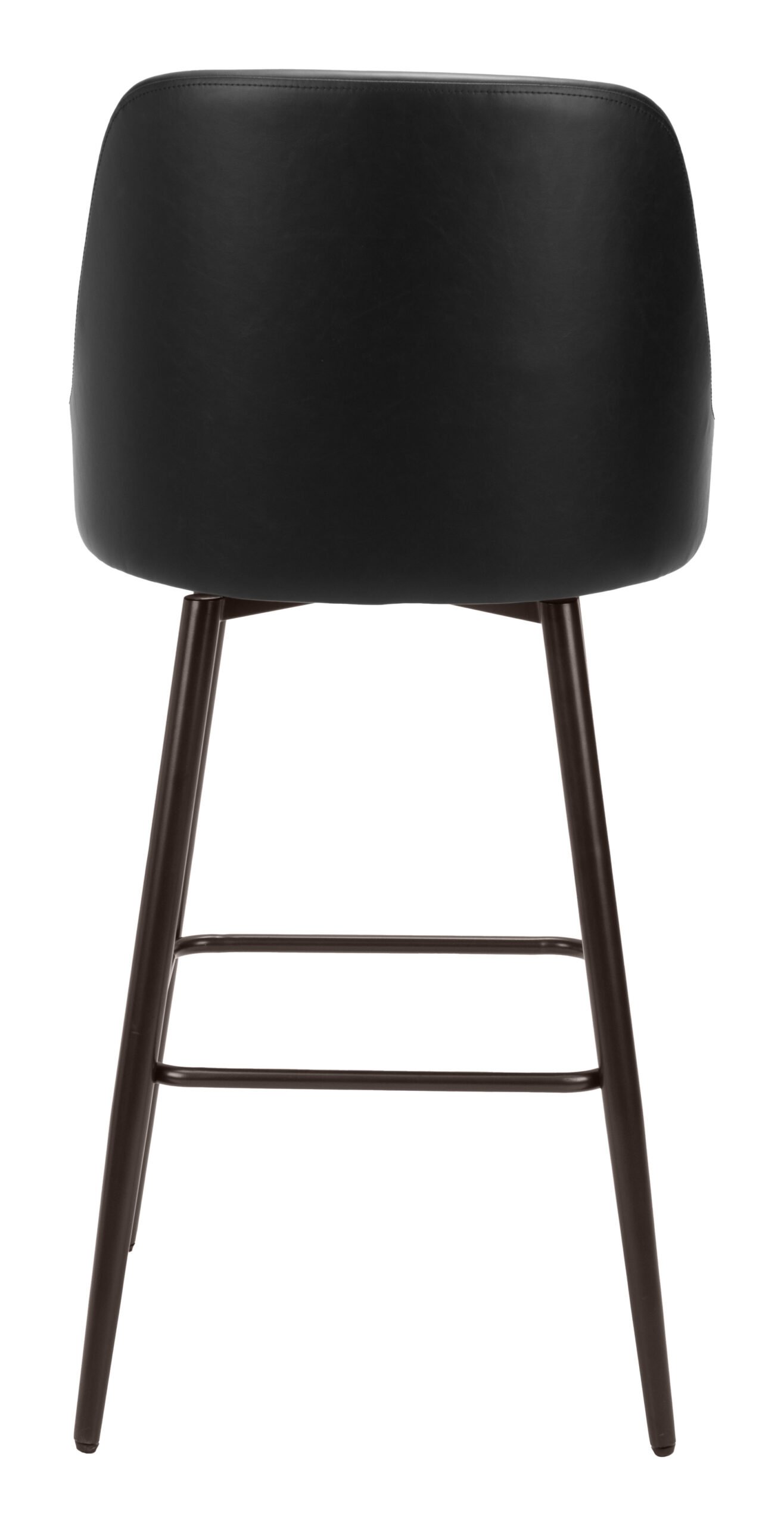 Keppel Swivel Barstool Black & Bronze - Image 5