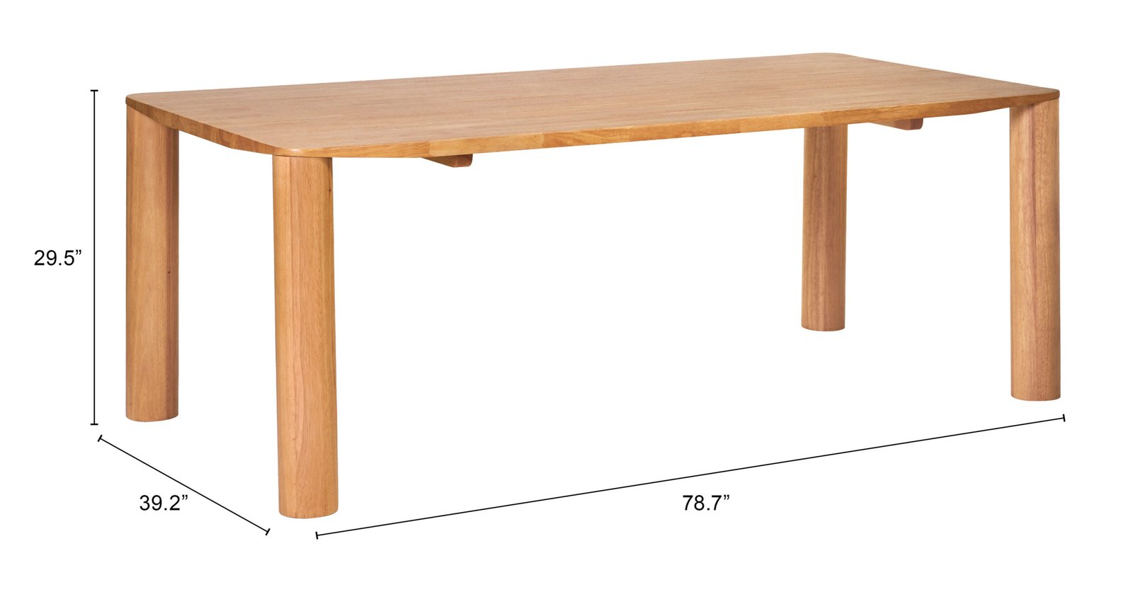 Eazy Dining Table Natural - Image 10