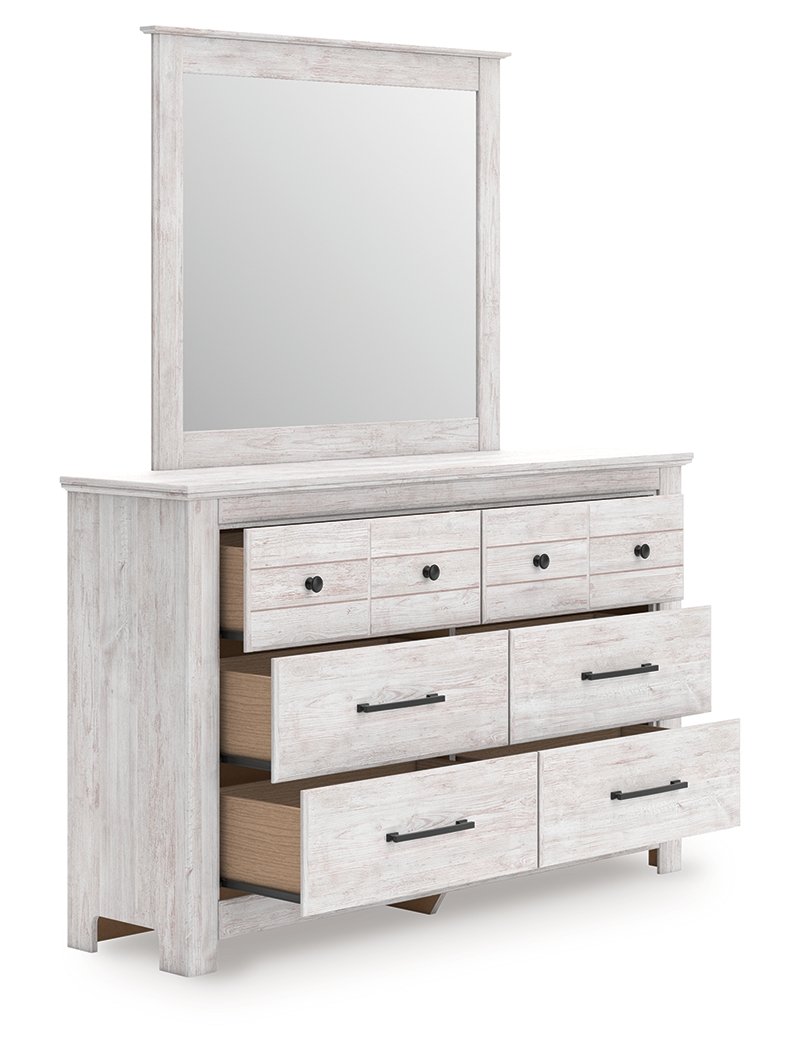 Allihauser Dresser and Mirror - Image 3