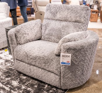 Raemondi Swivel Power Glider Recliner