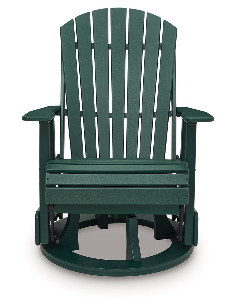 Hyland Wave Outdoor Swivel Glider Chair - Image 5