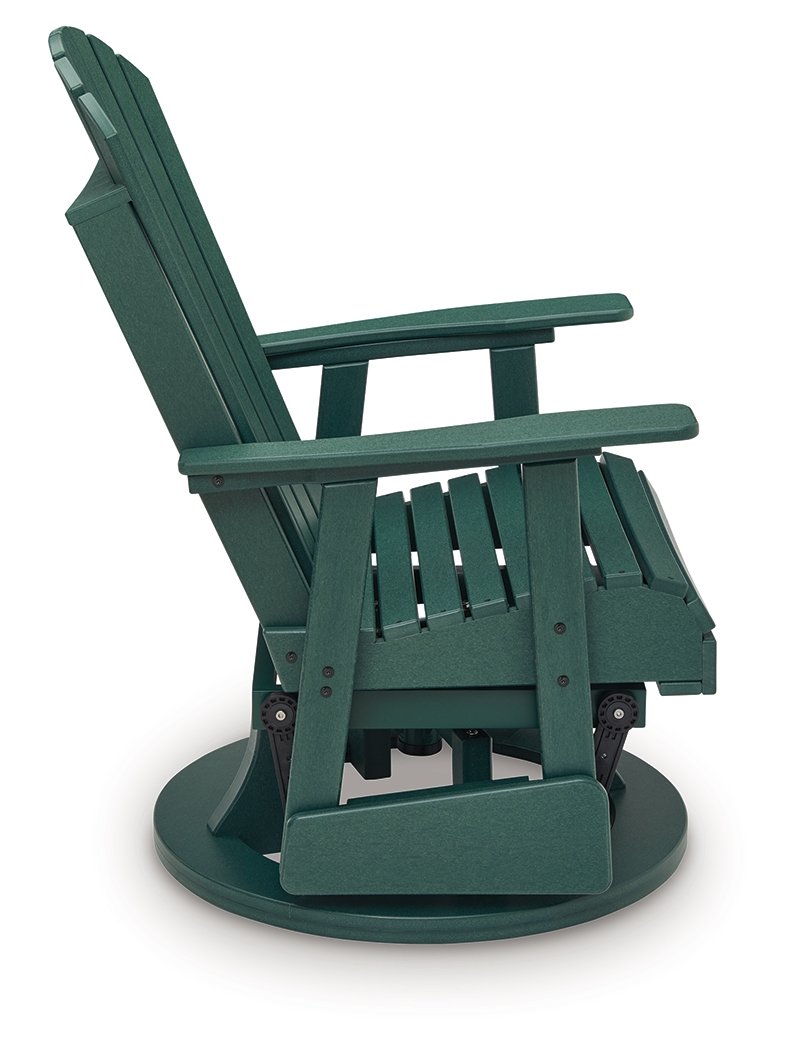 Hyland Wave Outdoor Swivel Glider Chair - Image 6