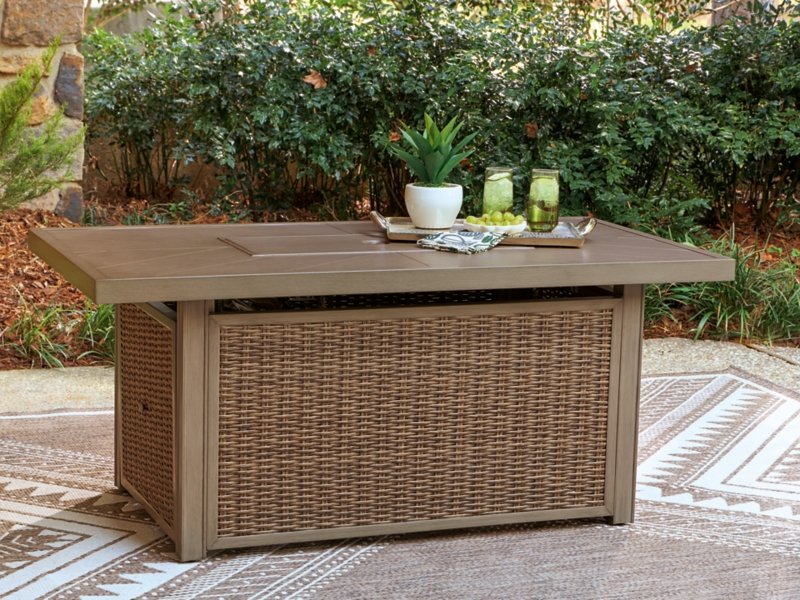 Carmel Bay Outdoor Fire Pit Table - Image 7