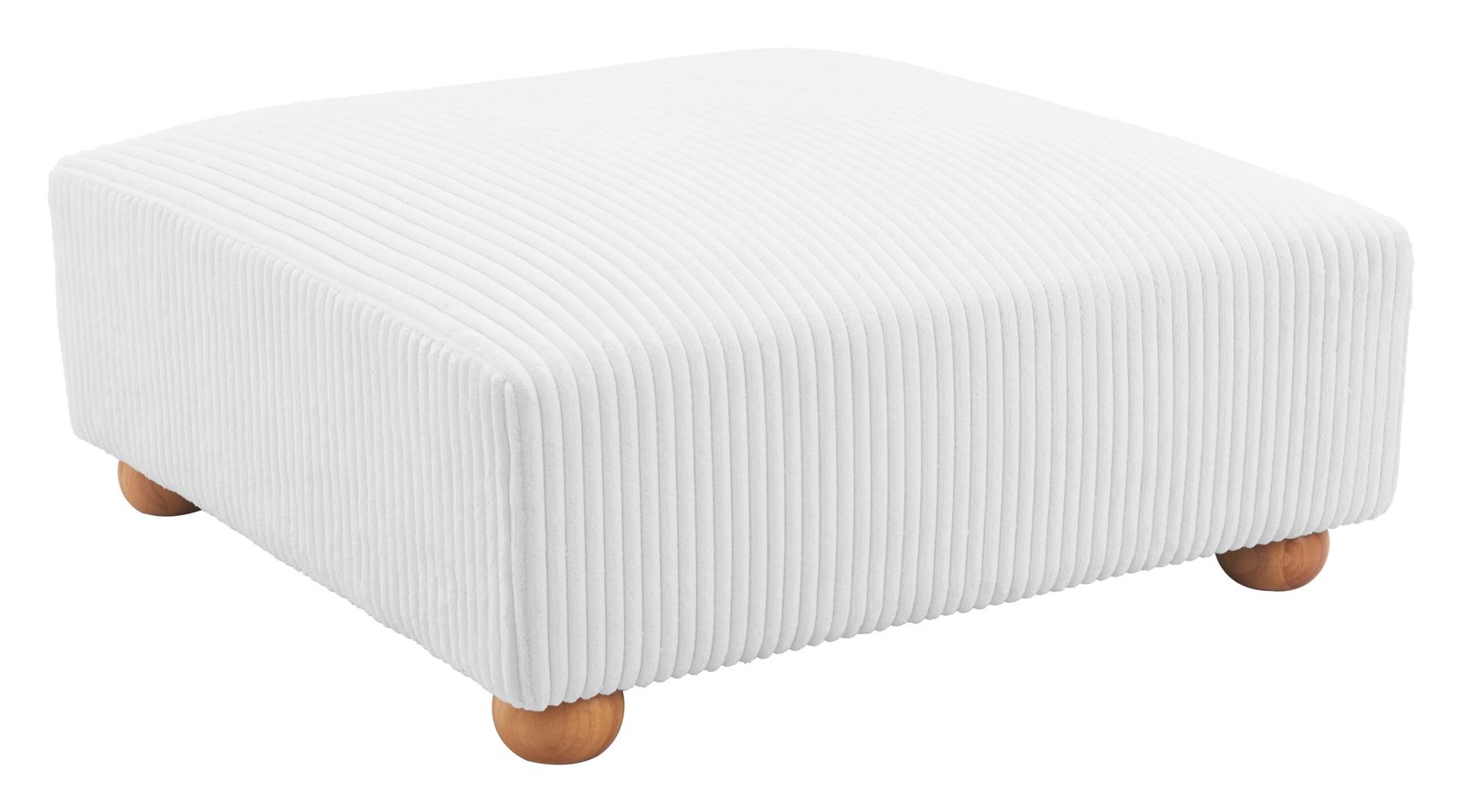 Tayte Ottoman White - Image 3