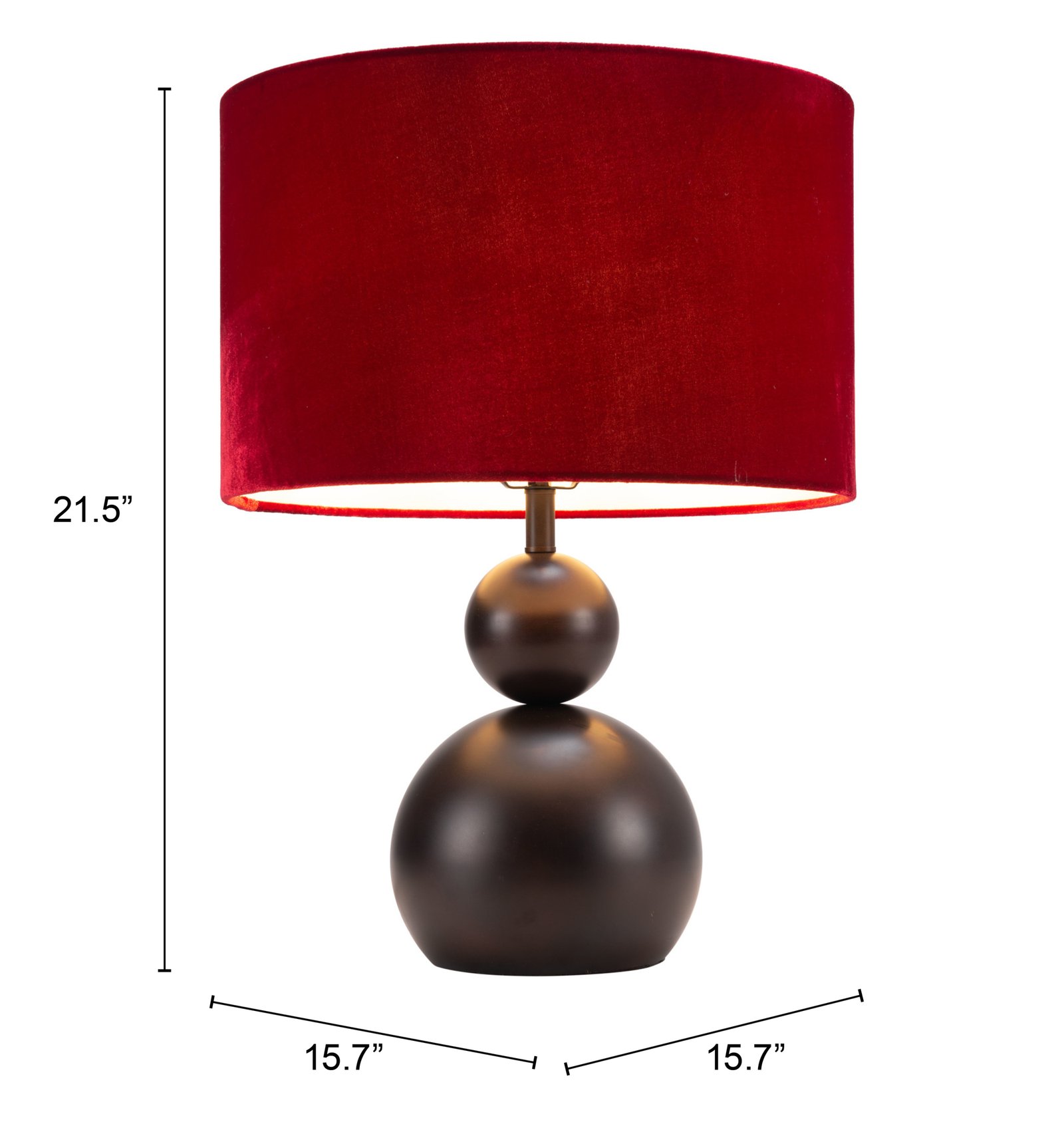 Shobu Table Lamp Red - Image 6