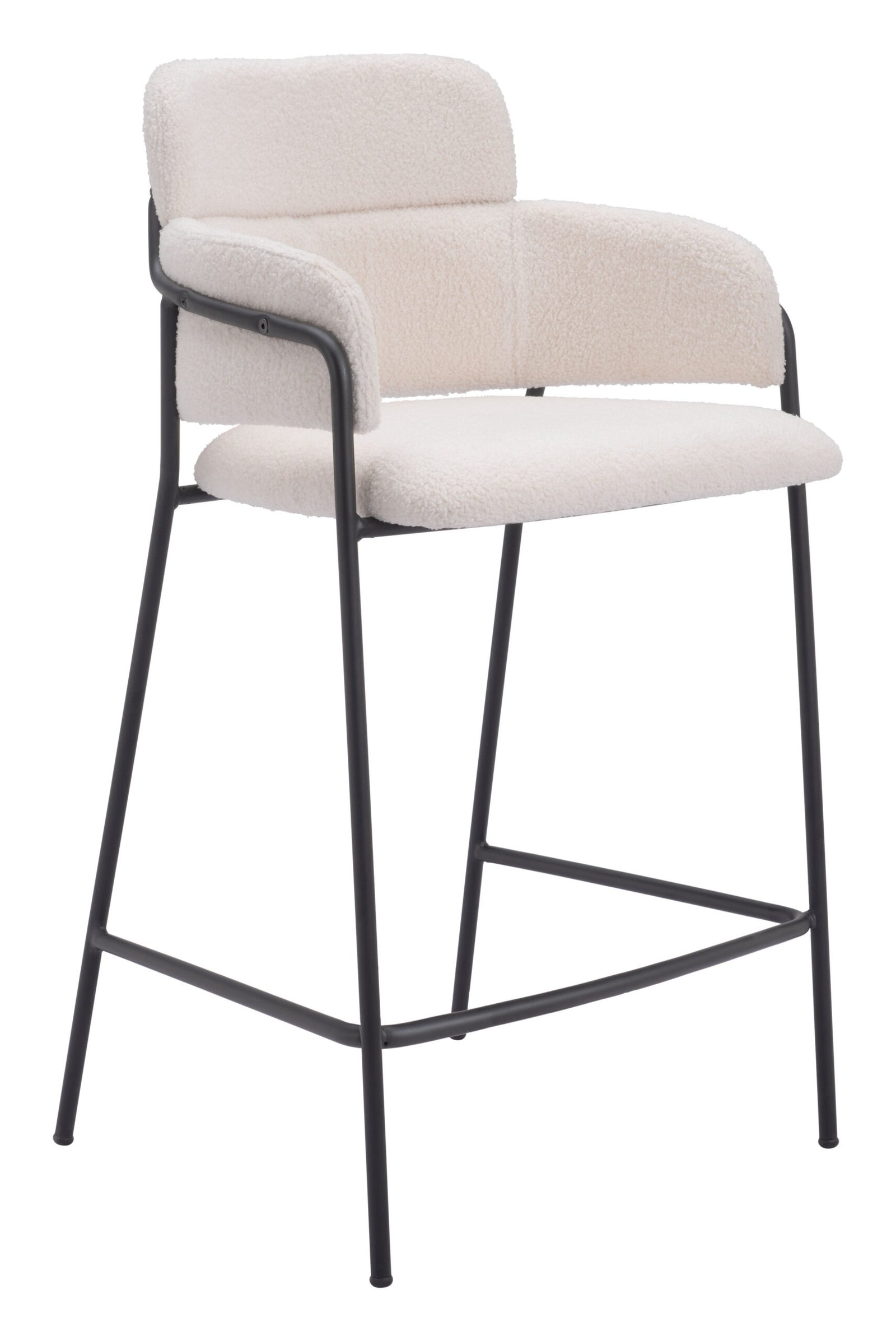 Marcel Counter Stool (Set of 2) Cream - Image 2