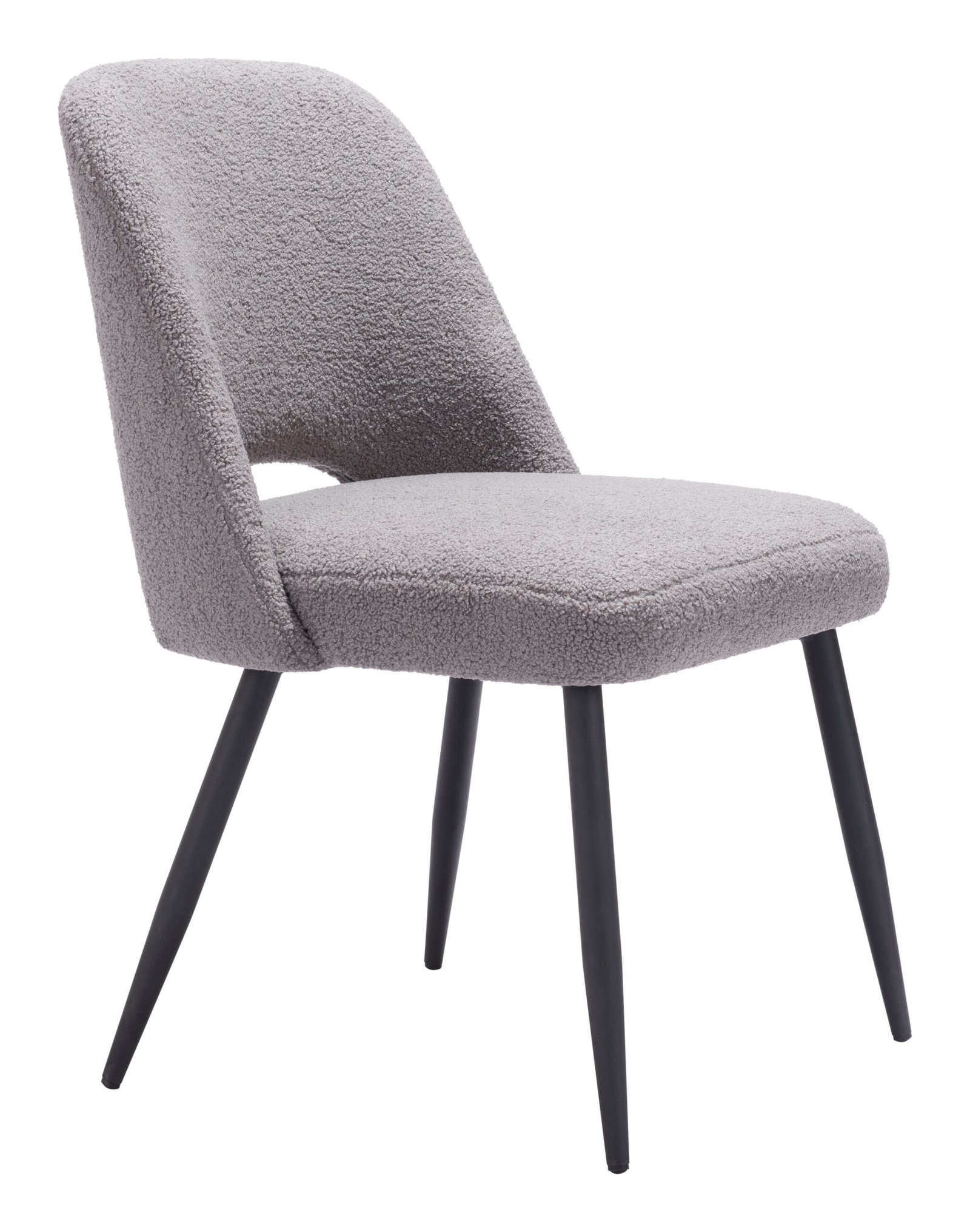 Teddy Dining Chair (Set of 2) Gray - Image 9