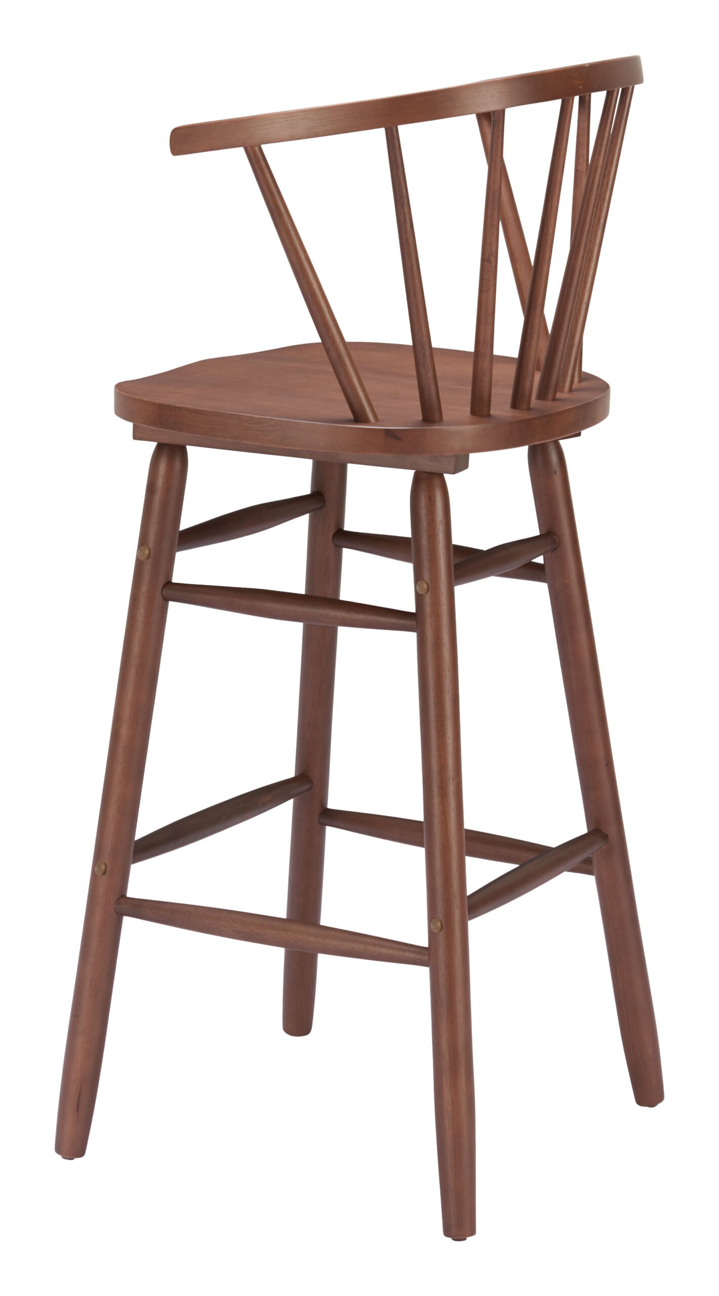 Stenger Barstool (Set of 2) Walnut - Image 5