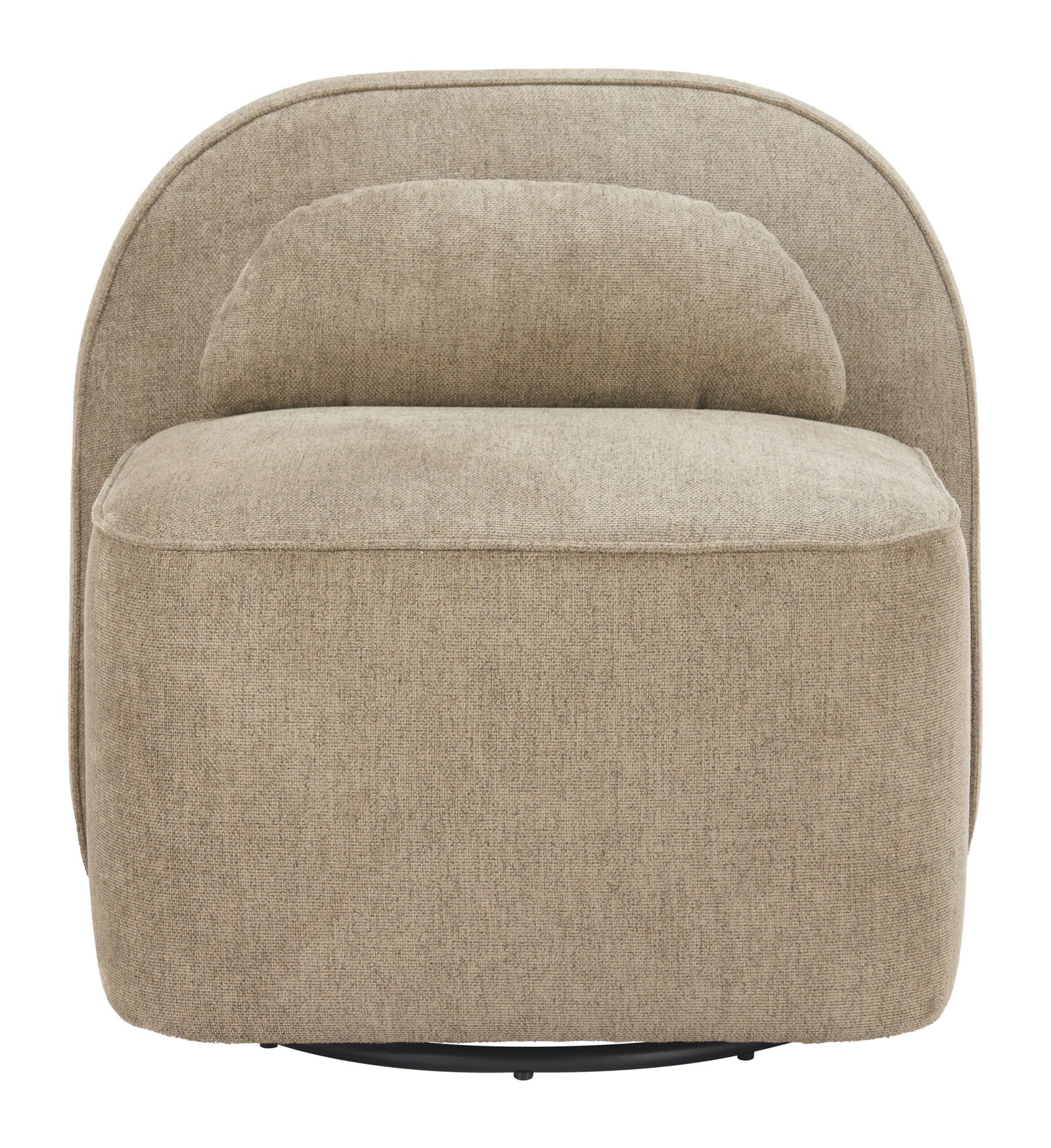 Kakao Swivel Chair Olive Brown - Image 3