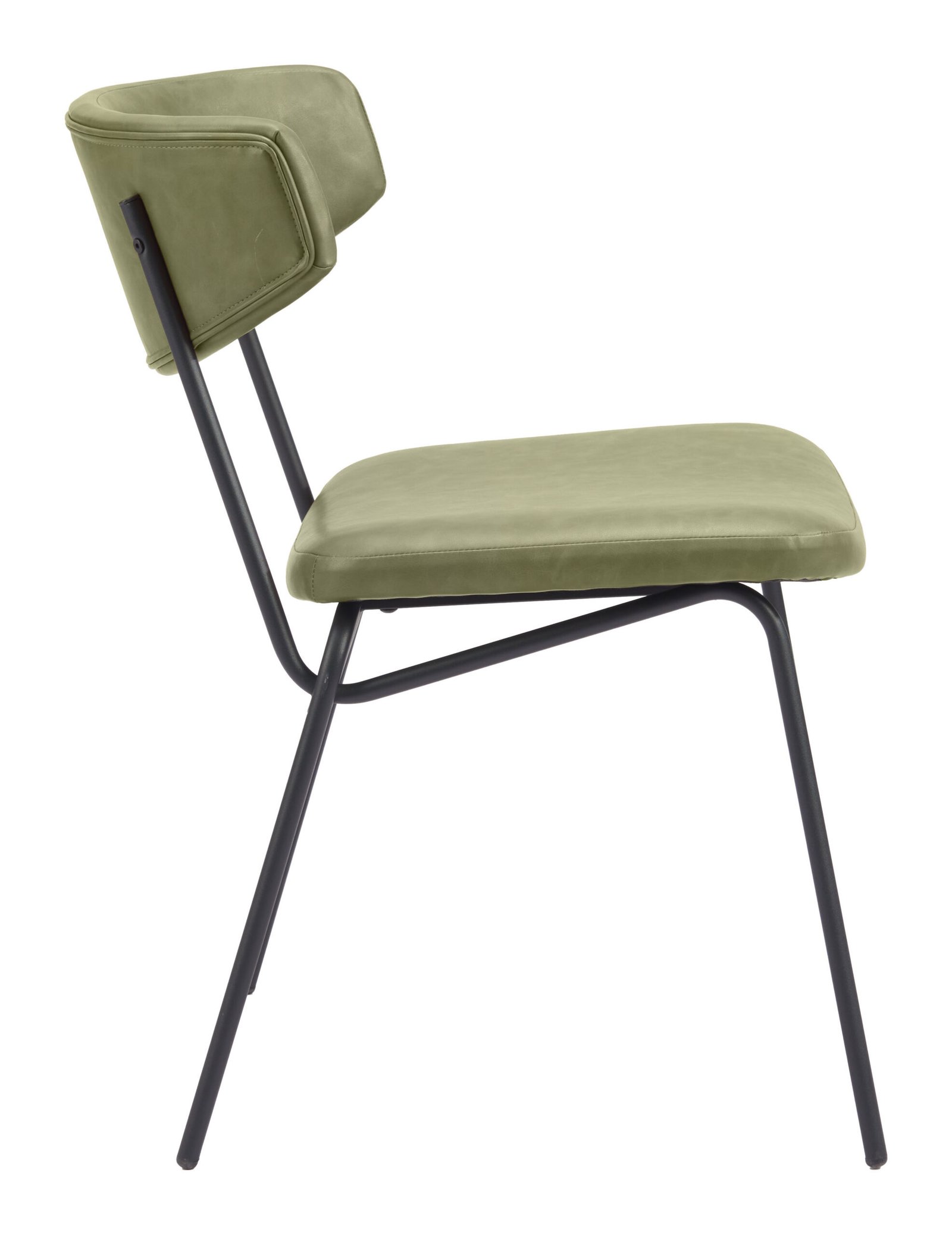 Charon Dining Chair (Set of 2) Green - Image 2