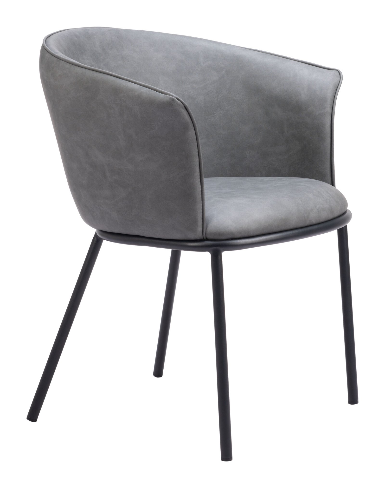 Garston Dining Chair Gray - Image 6