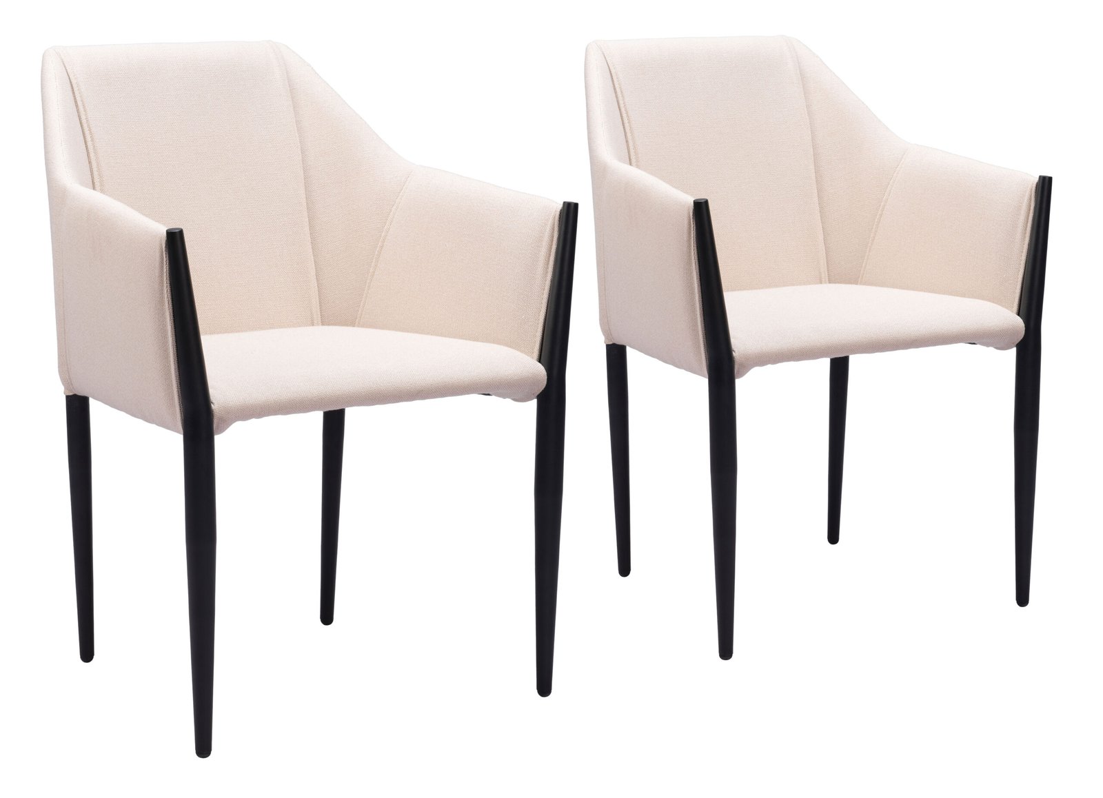 Andover Dining Chair (Set of 2) Beige - Image 10