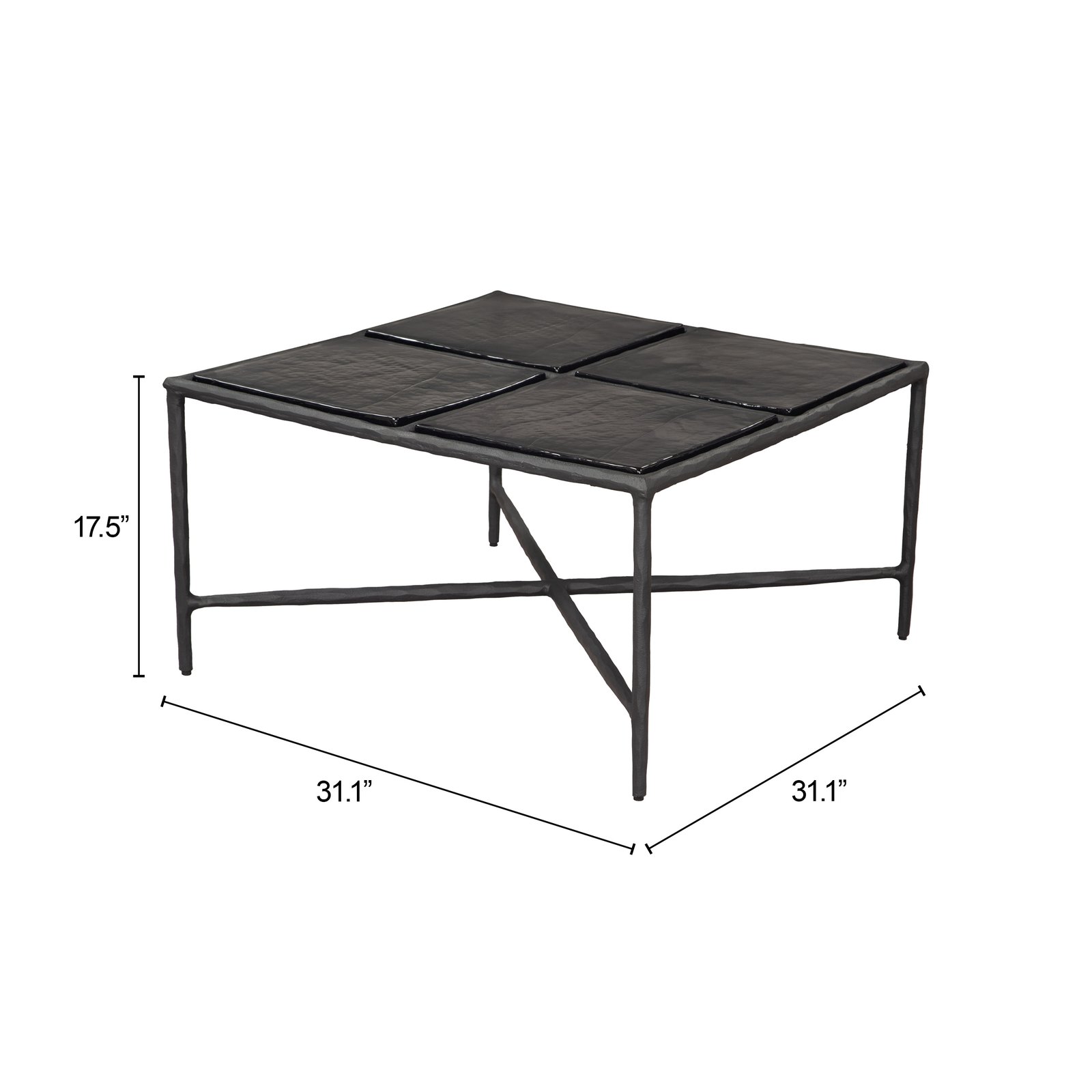 Cloe Coffee Table Black - Image 6