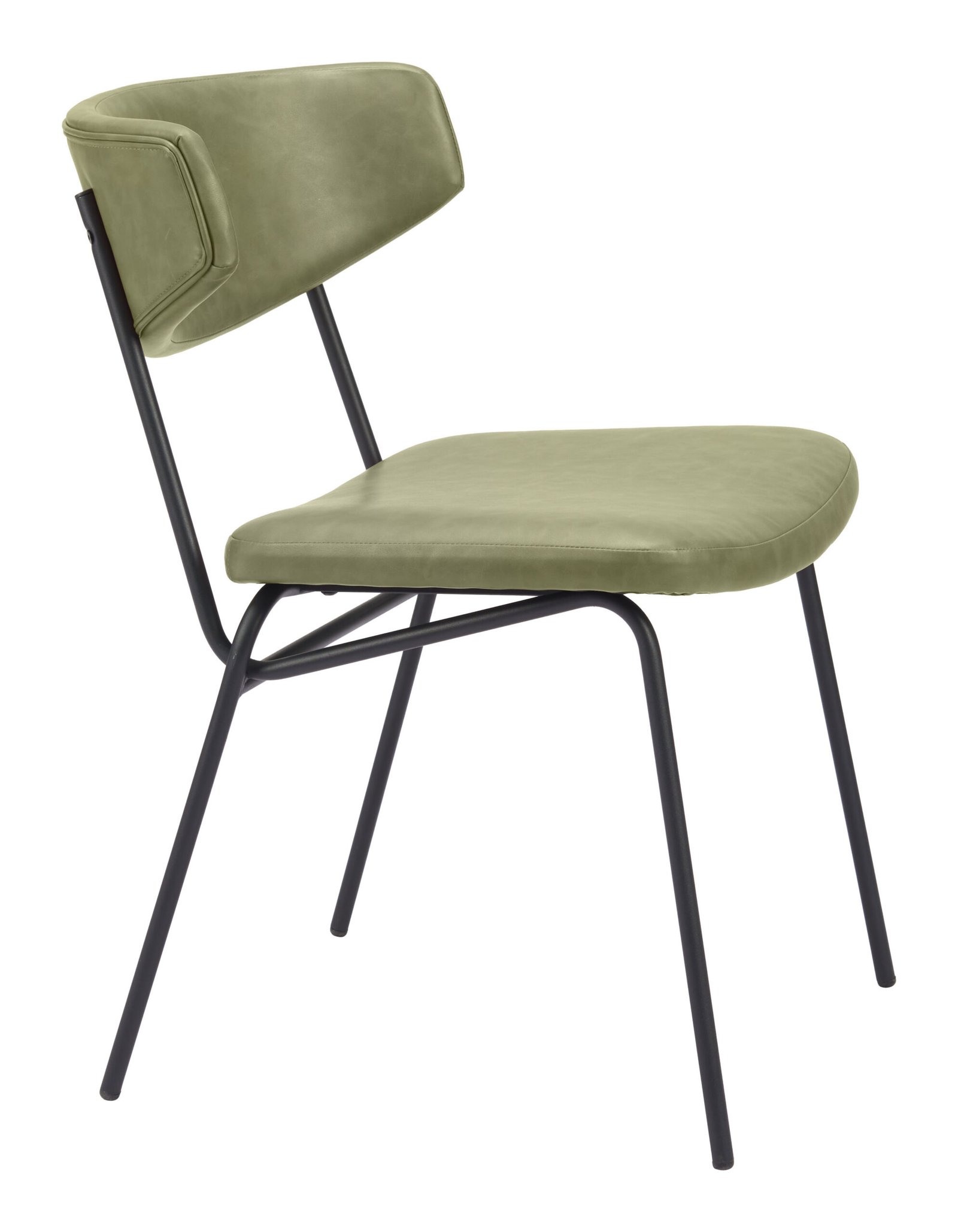 Charon Dining Chair (Set of 2) Green - Image 6