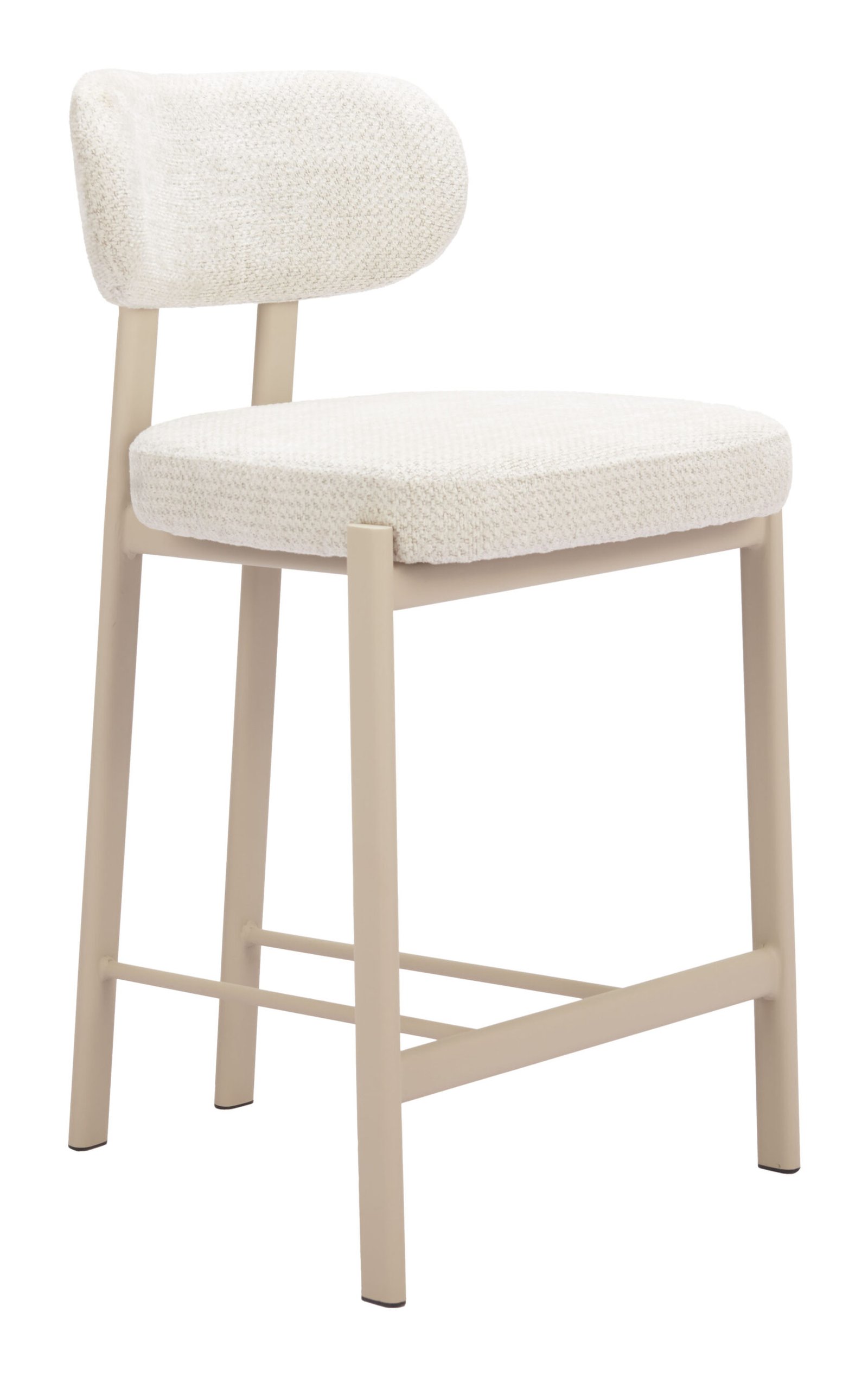 Aurea Counter Stool (Set of 2) Light Gray