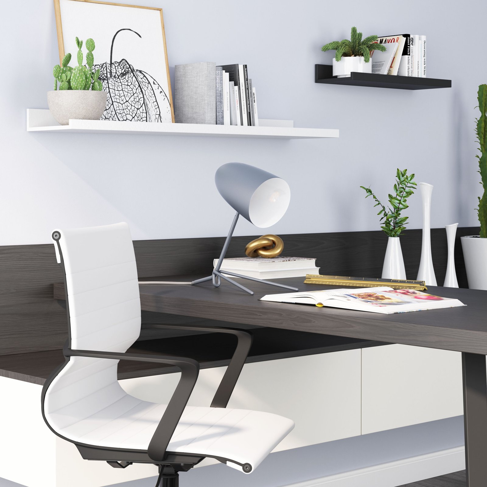 Jamison Table Lamp Gray - Image 2