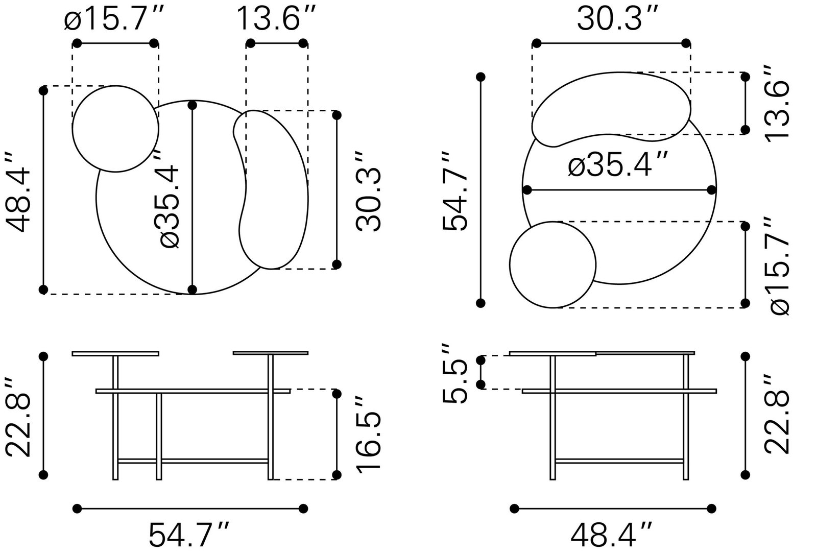 Viken Coffee Table Multicolor - Image 11
