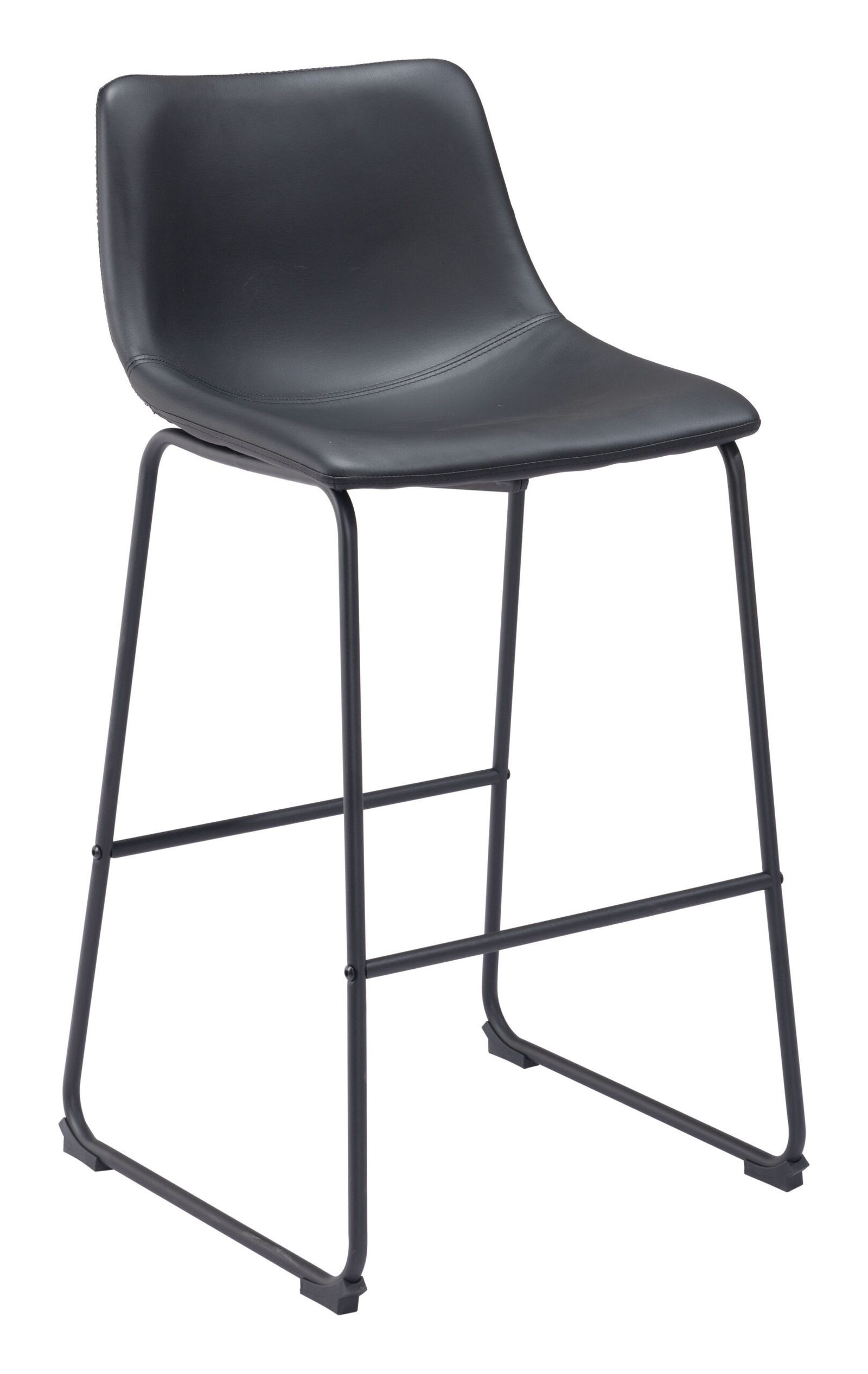 Smart Barstool (Set of 2) Black - Image 3