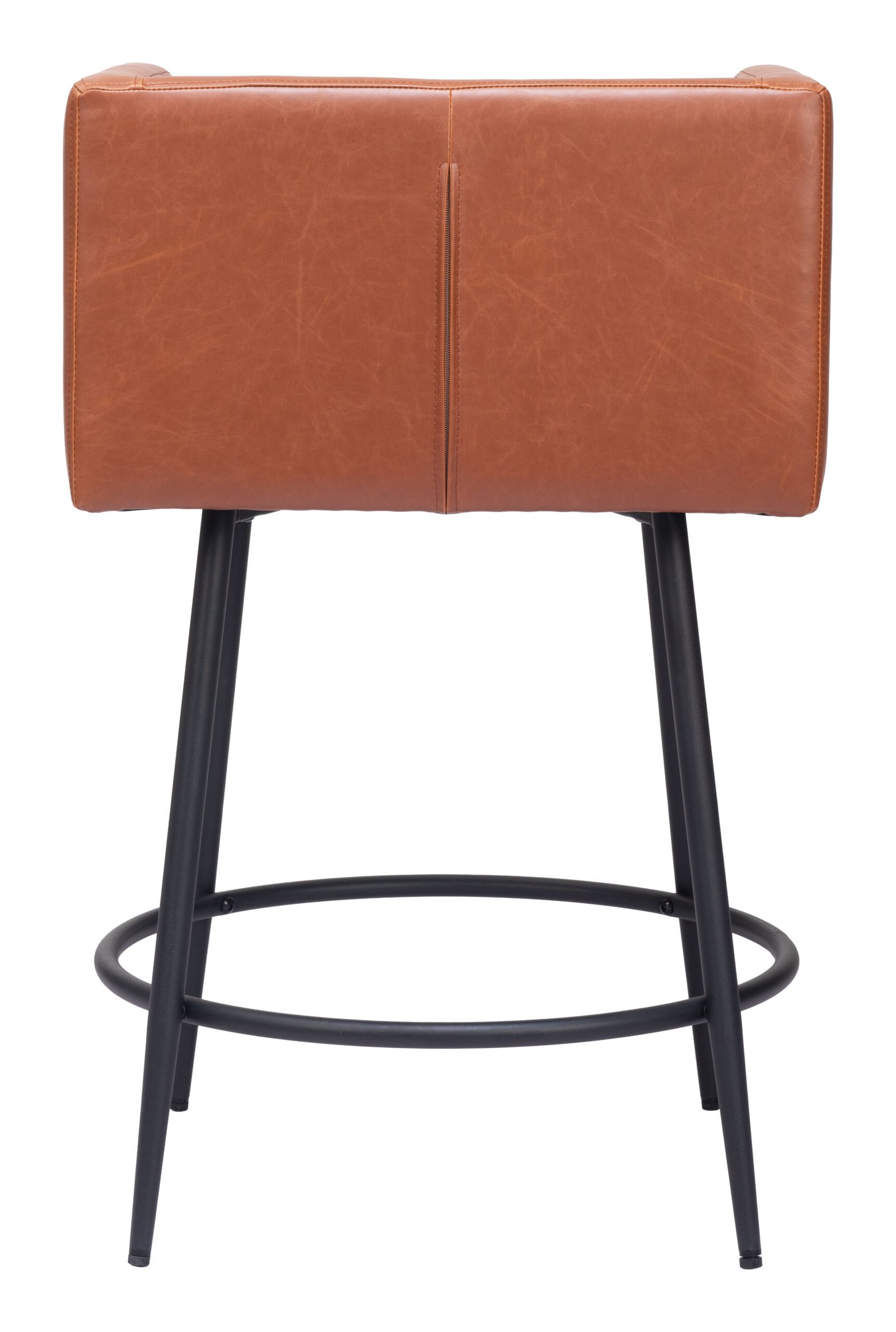 Horbat Counter Stool (Set of 2) Brown - Image 4