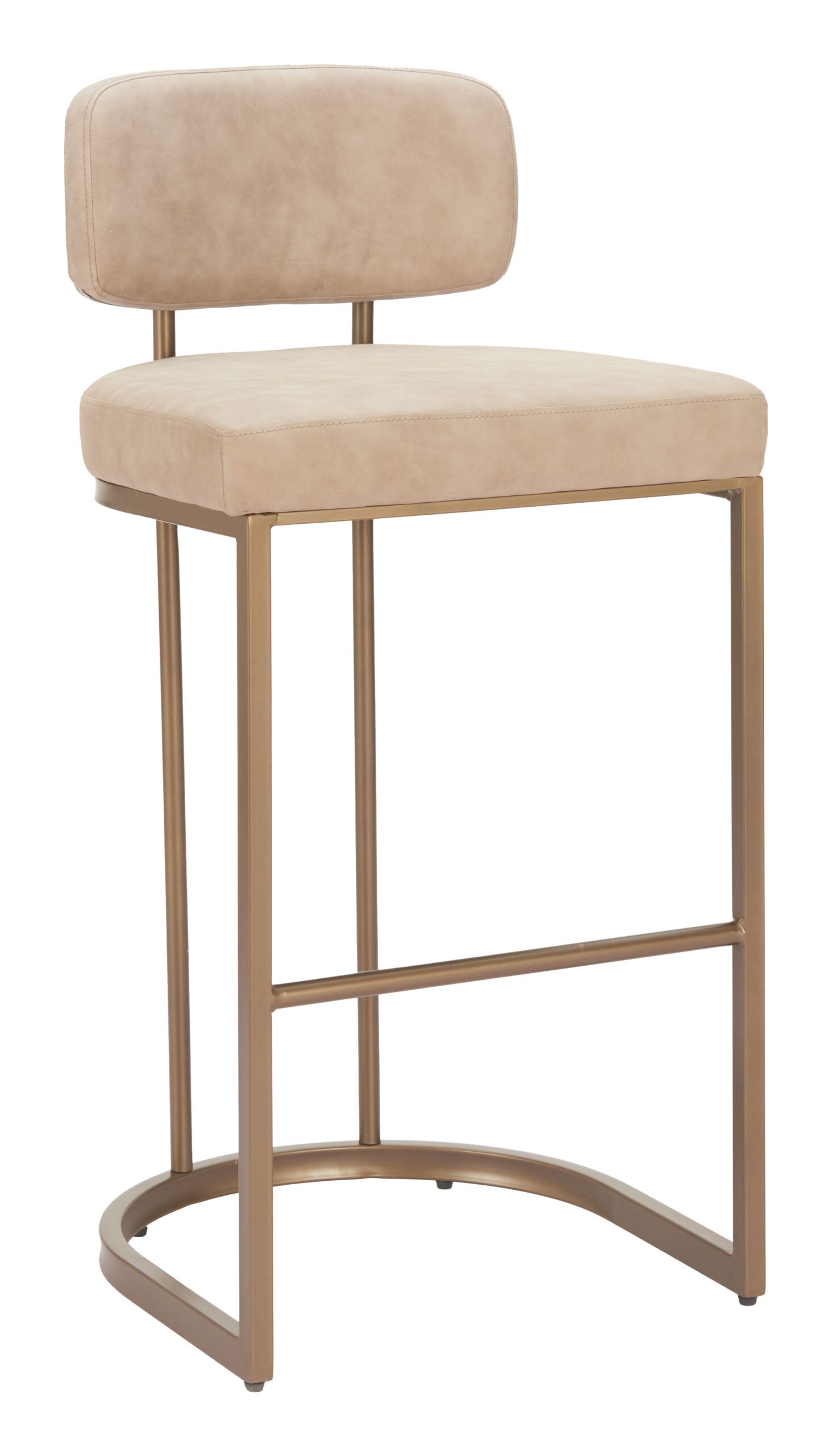 Velar Barstool (Set of 2) Beige - Image 6