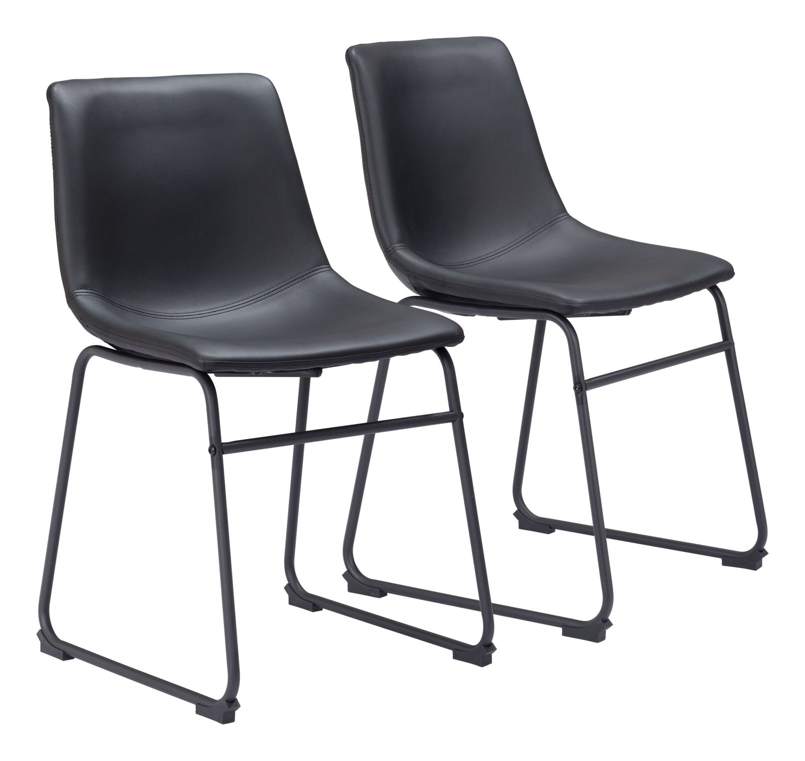 Smart Dining Chair (Set of 2) Black - Image 14