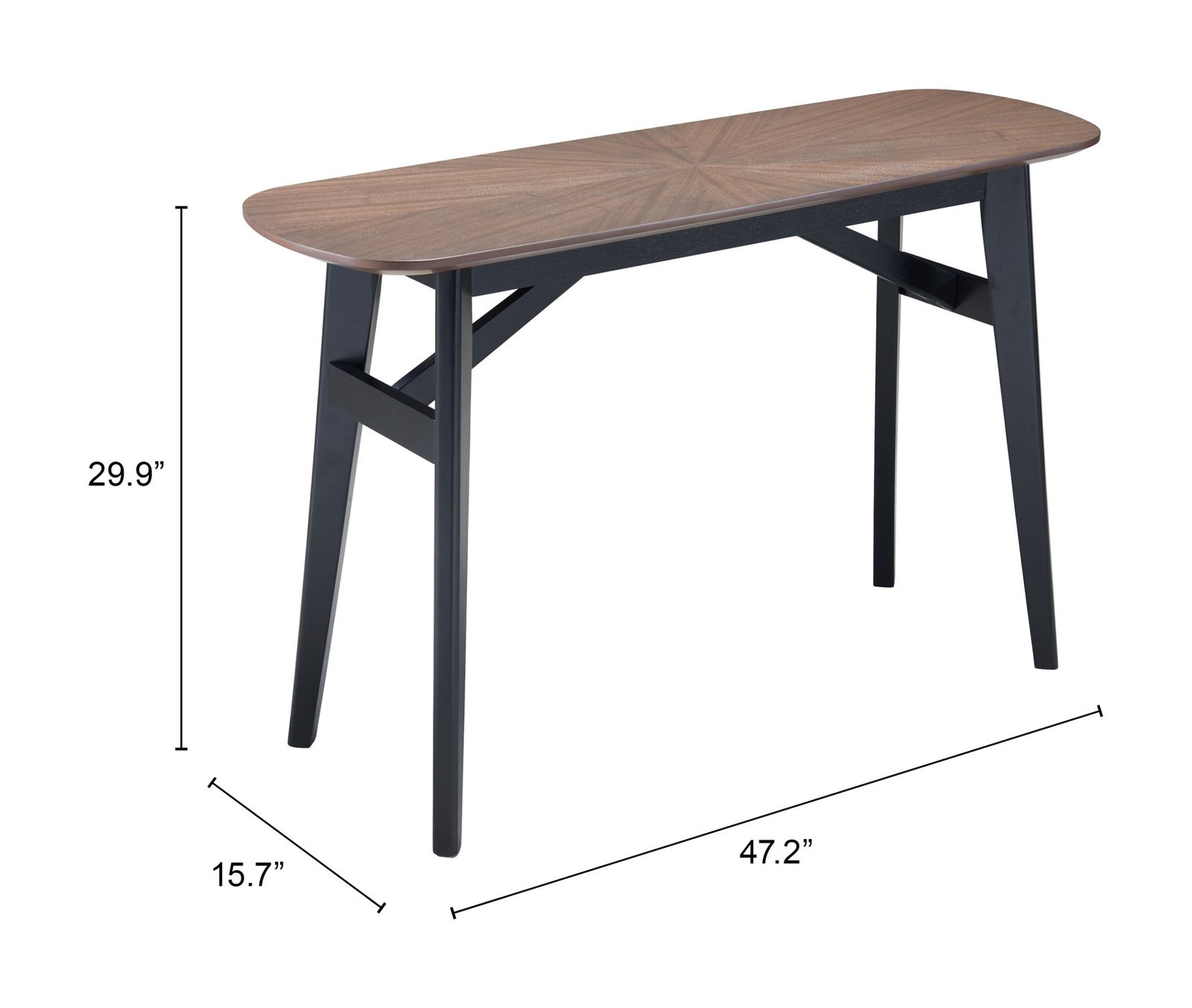 Neted Console Table Espresso - Image 7