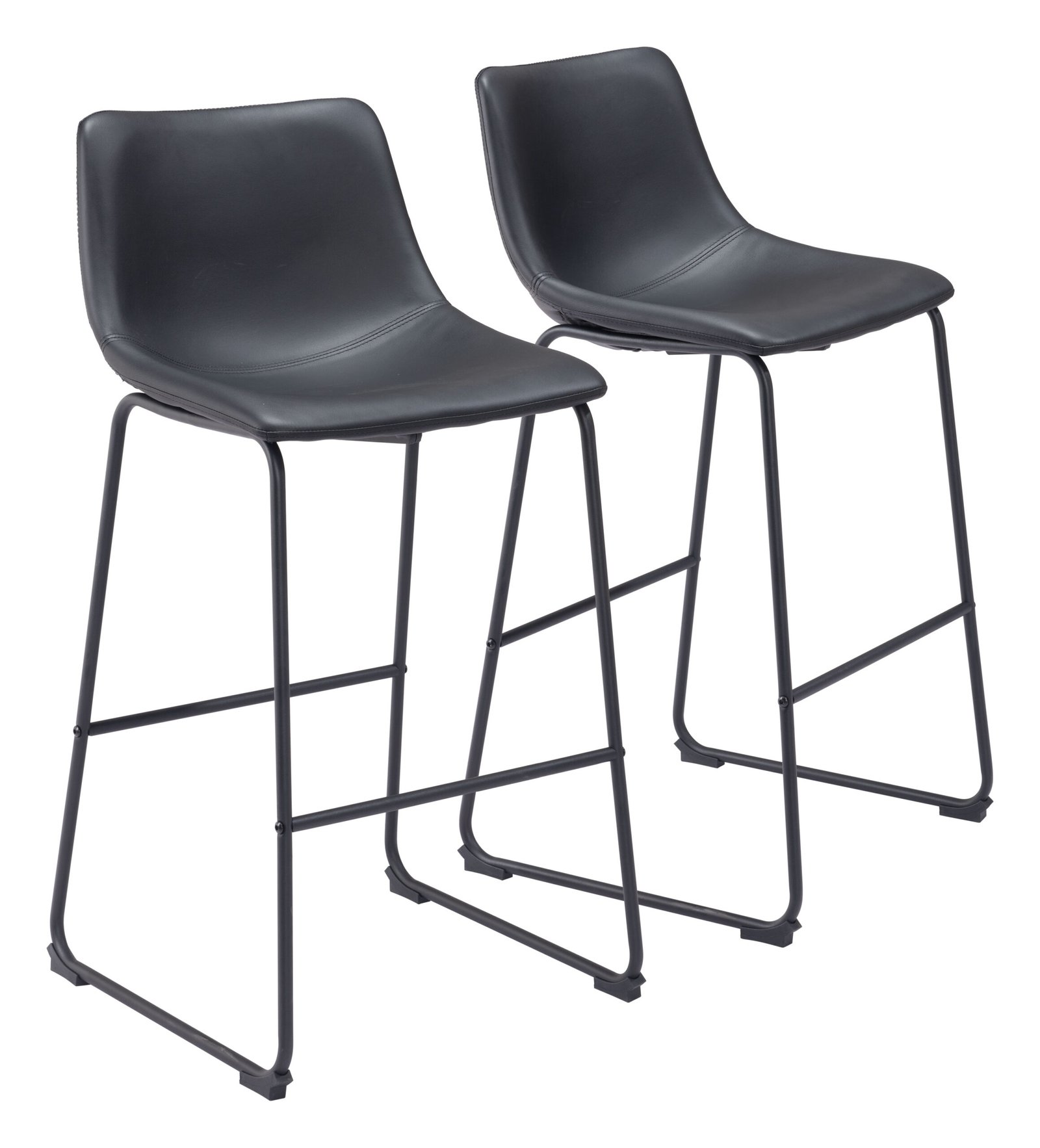 Smart Barstool (Set of 2) Black - Image 13