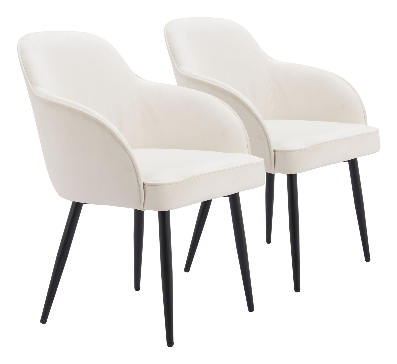 Jolie Dining Chair (Set of 2) Ivory - Image 11