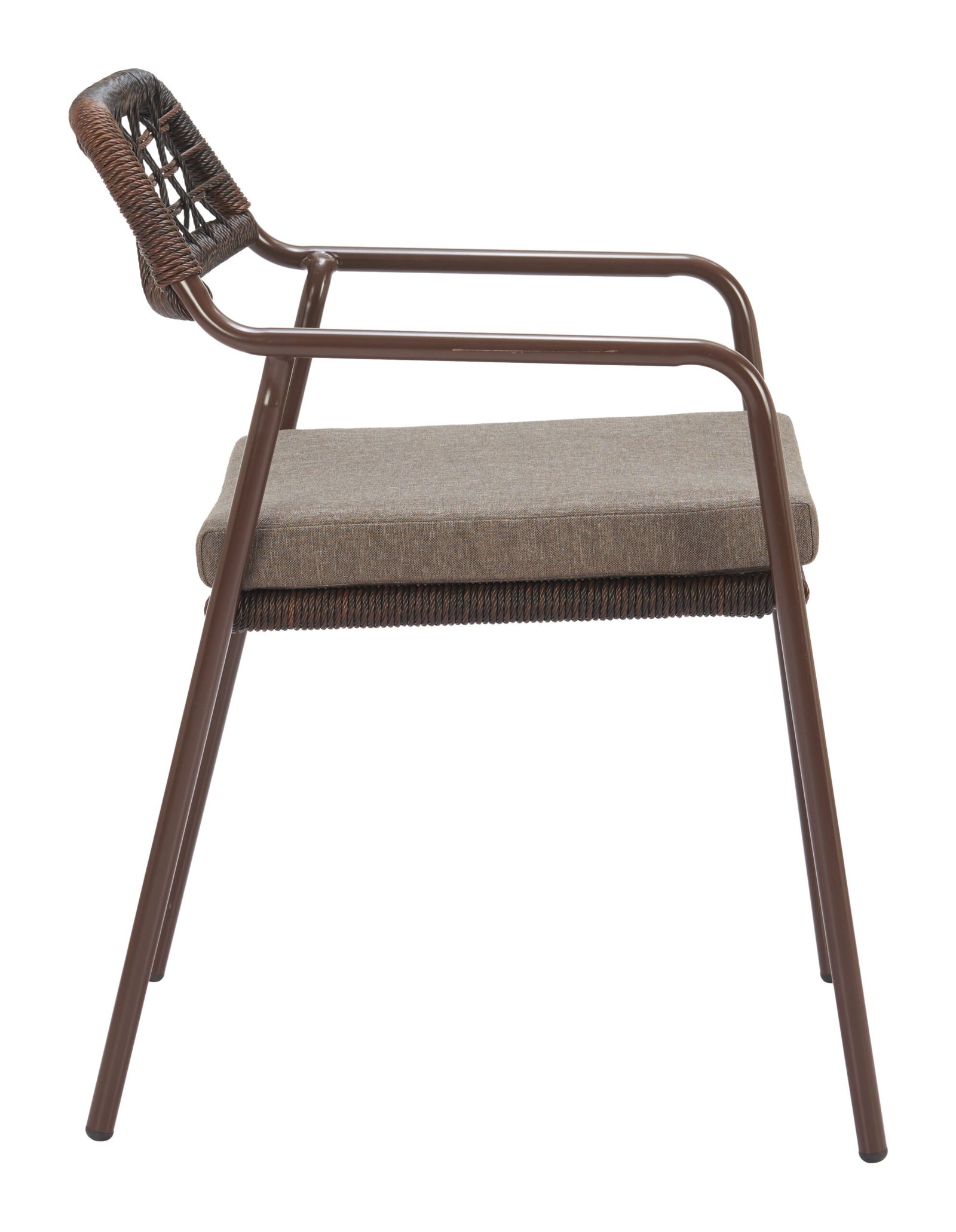 Rio Dining Chair (Set of 2) Brown - Image 2