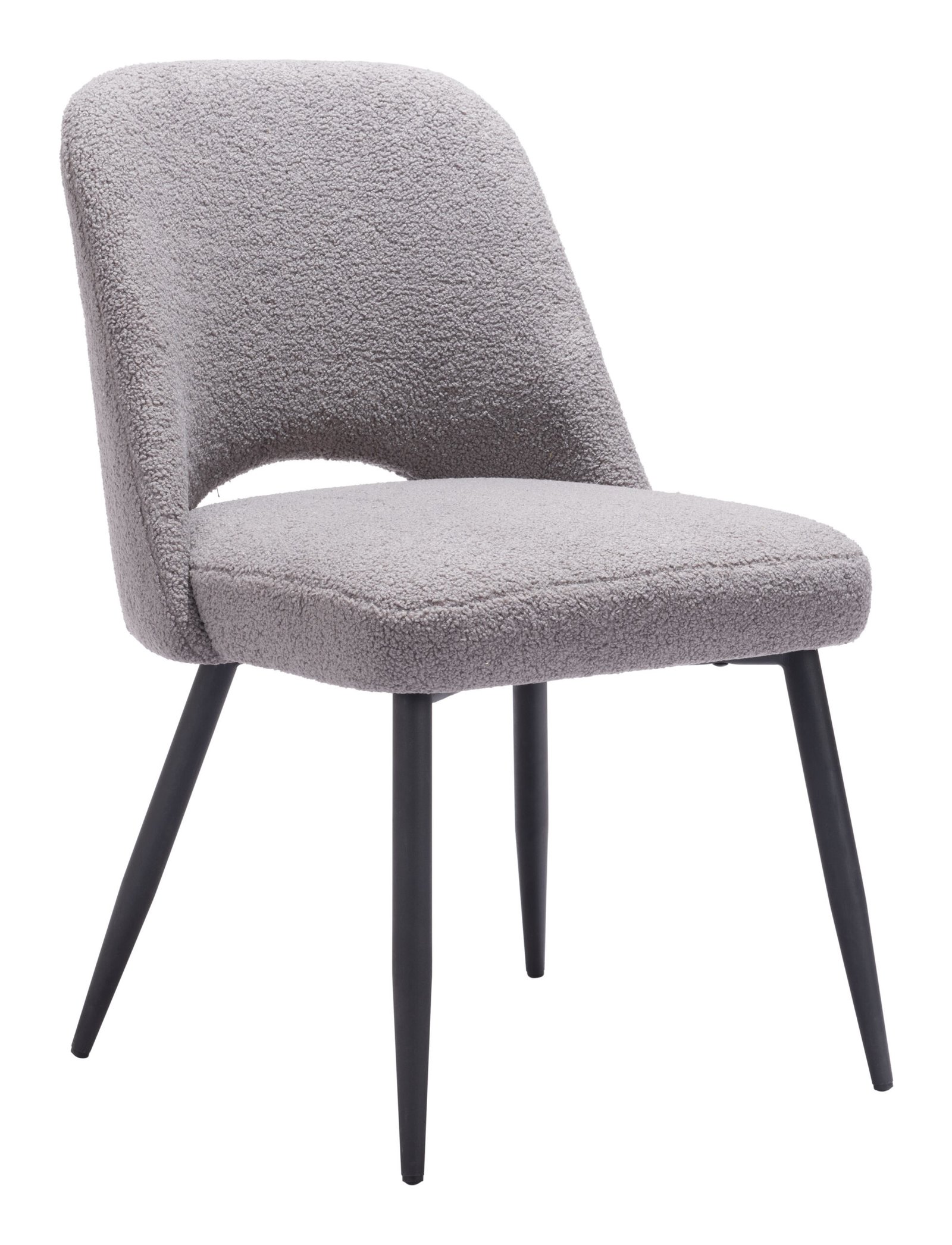 Teddy Dining Chair (Set of 2) Gray - Image 4