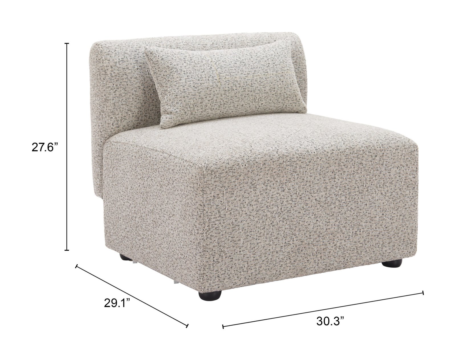 Simu Middle Chair Dune Greige - Image 8