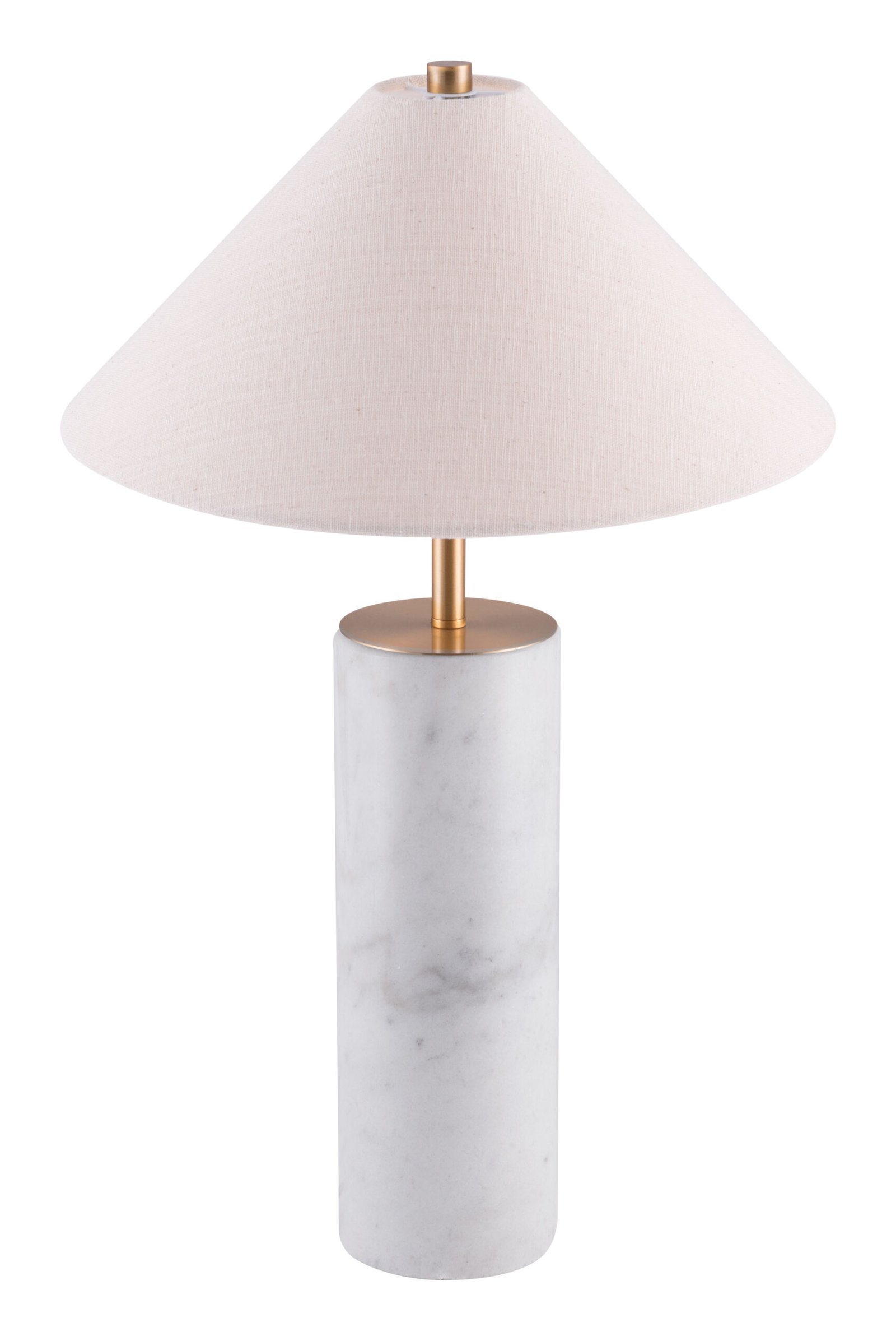 Ciara Table Lamp Beige & White - Image 5