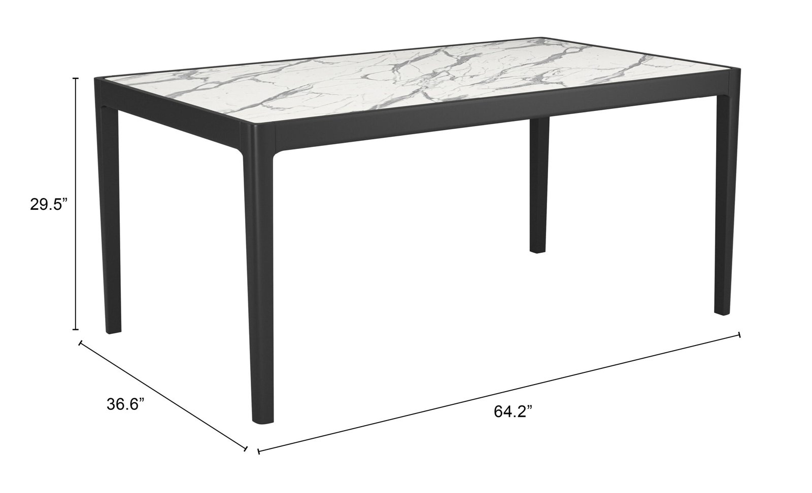 Tokai Dining Table White - Image 8