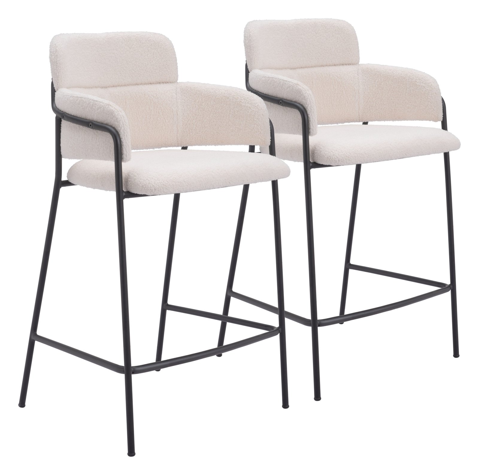Marcel Counter Stool (Set of 2) Cream - Image 10