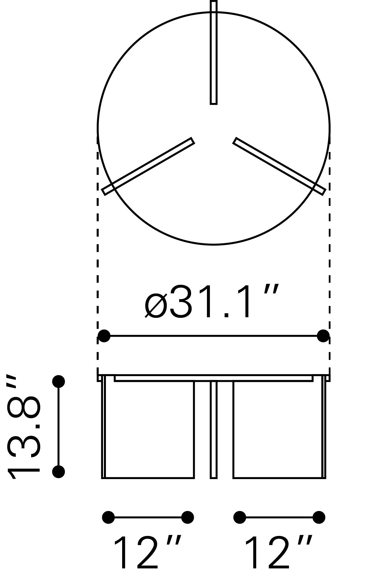 Lancaster Coffee Table Natural - Image 8