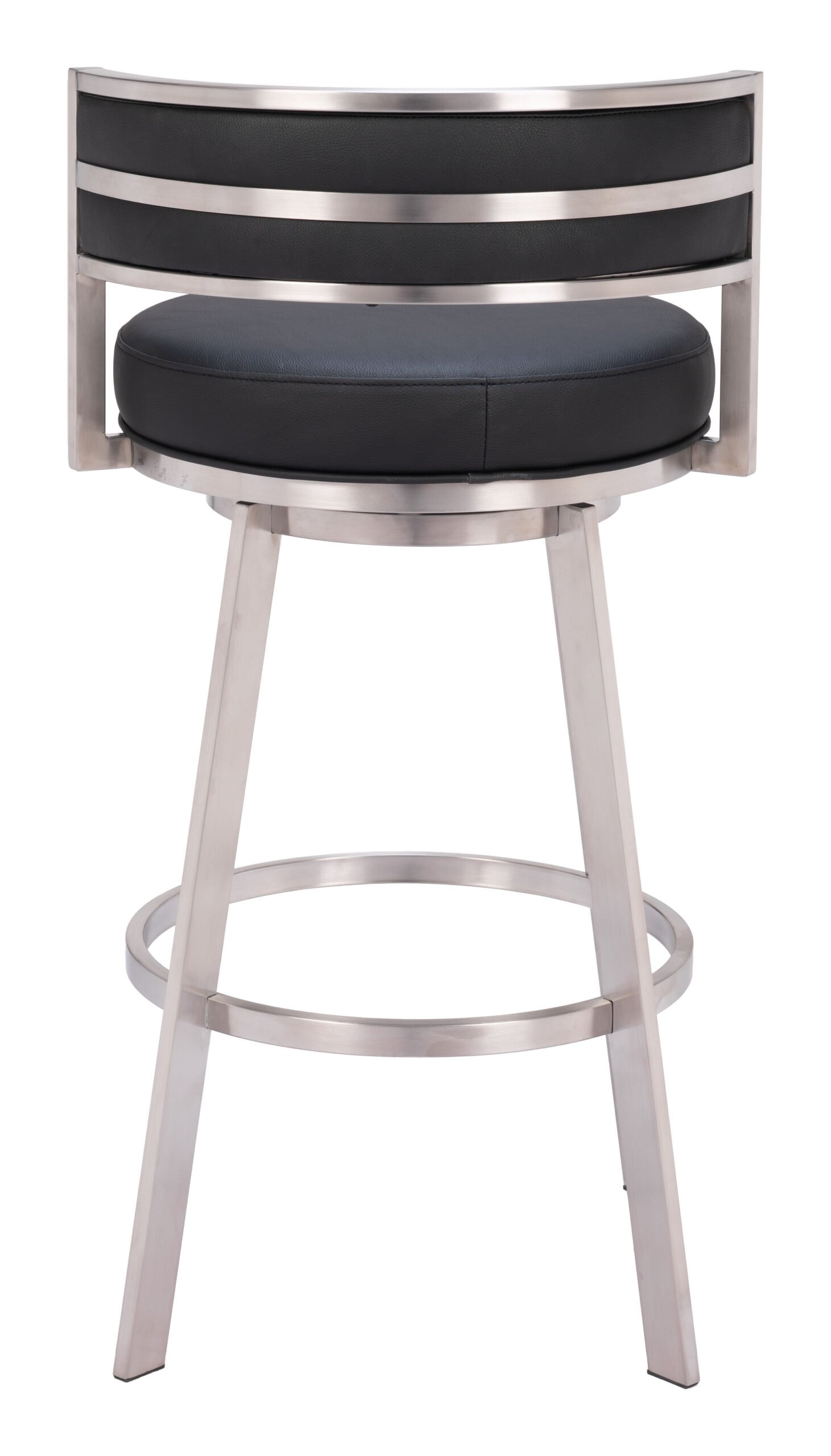 Gimsby Swivel Barstool Black - Image 6