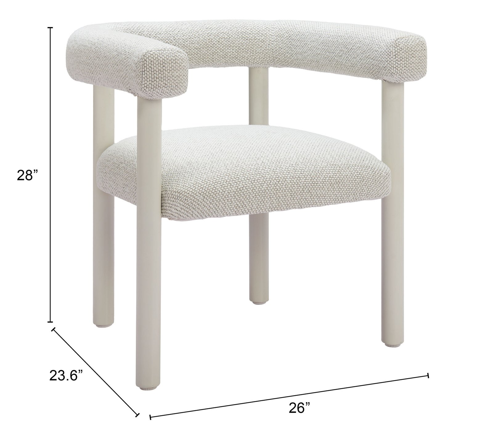 Sunbath Dining Chair (Set of 2) White - Image 11