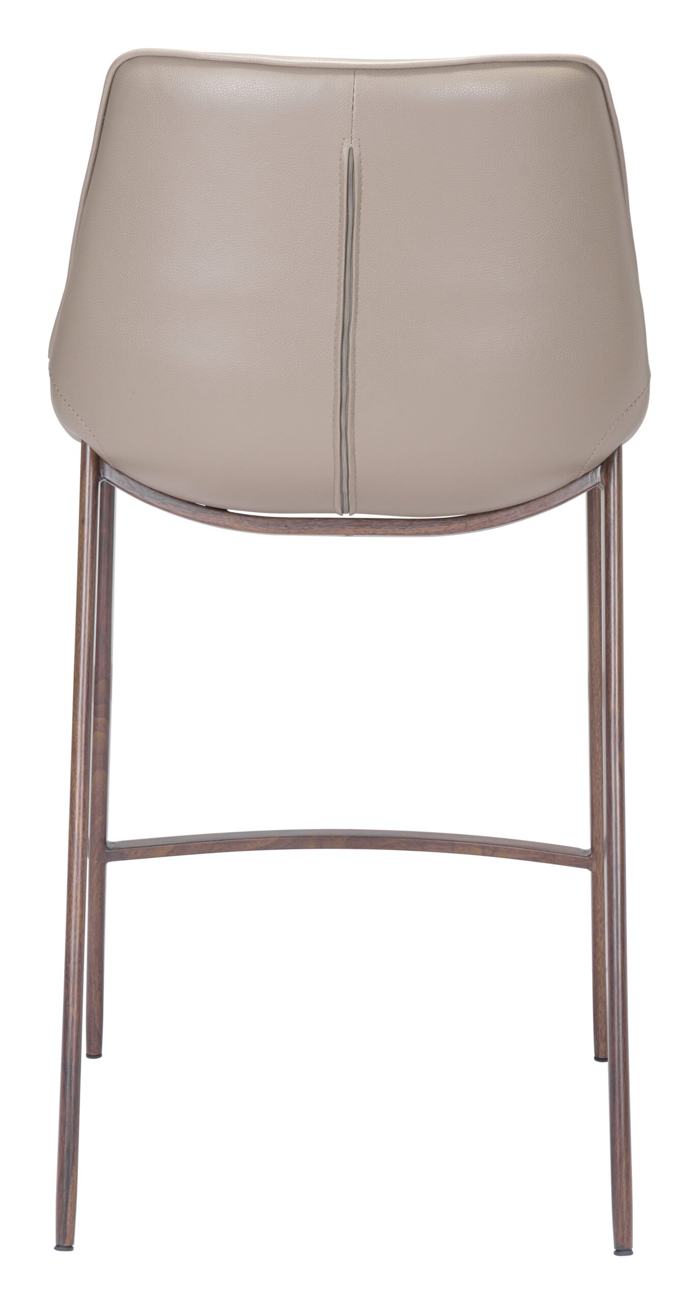 Magnus Counter Stool (Set of 2) Brown & Walnut - Image 5