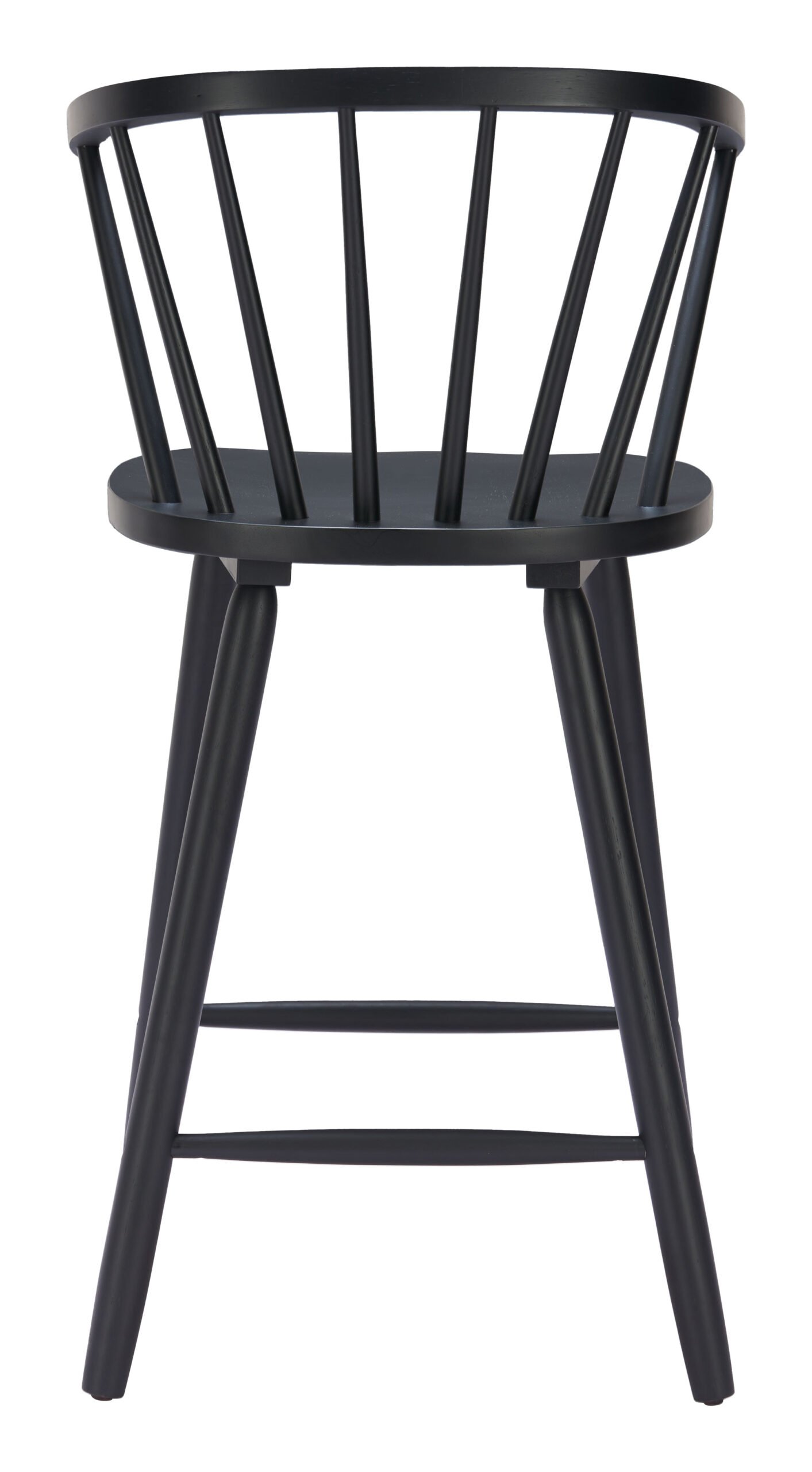 Stenger Counter Stool (Set of 2) Black - Image 4