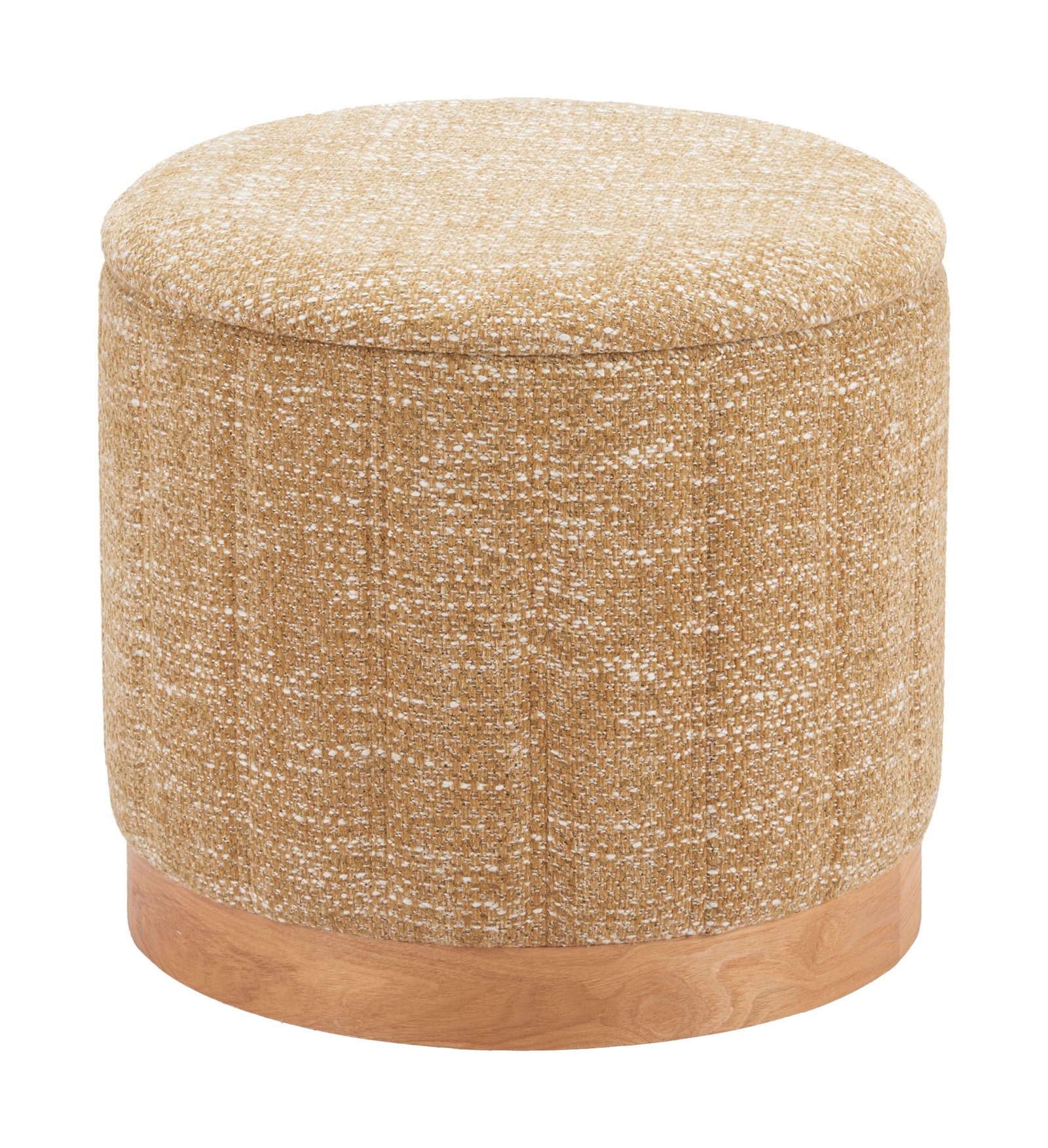 Fije Storage Ottoman Oat Yellow - Image 4