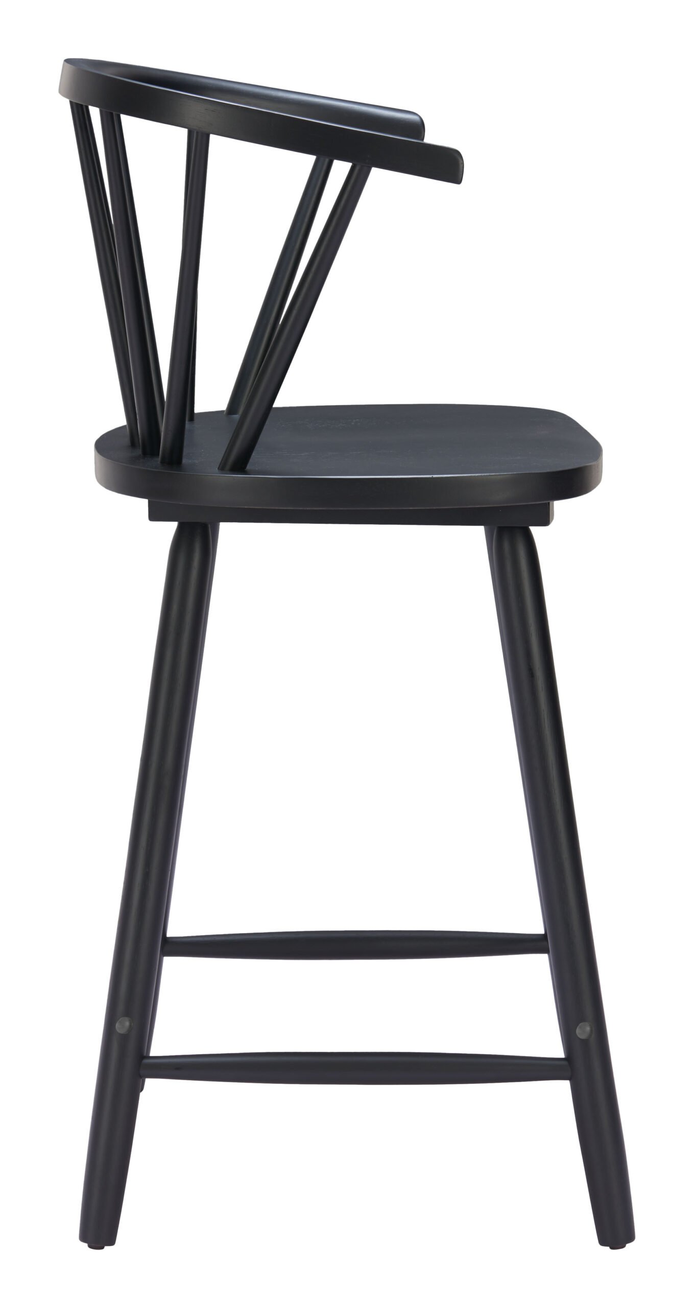 Stenger Counter Stool (Set of 2) Black - Image 2
