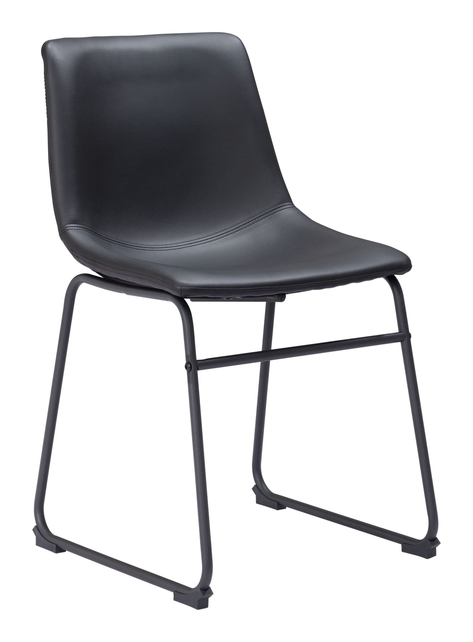 Smart Dining Chair (Set of 2) Black - Image 3