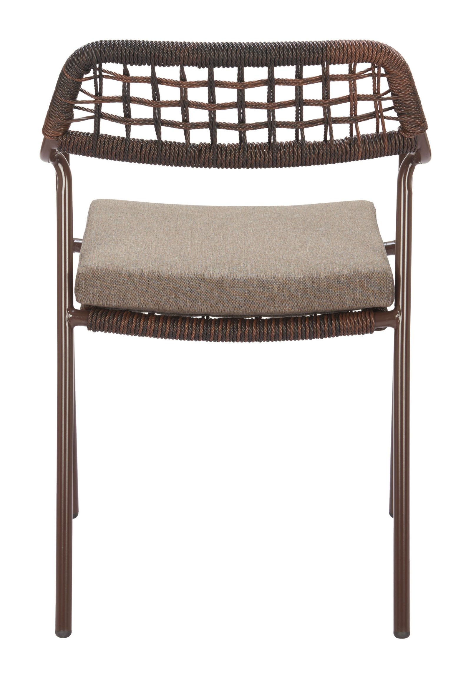 Rio Dining Chair (Set of 2) Brown - Image 4