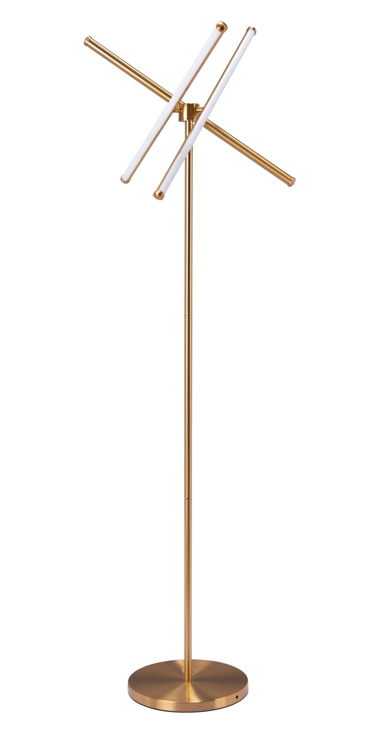 Garza Floor Lamp Brass - Image 5