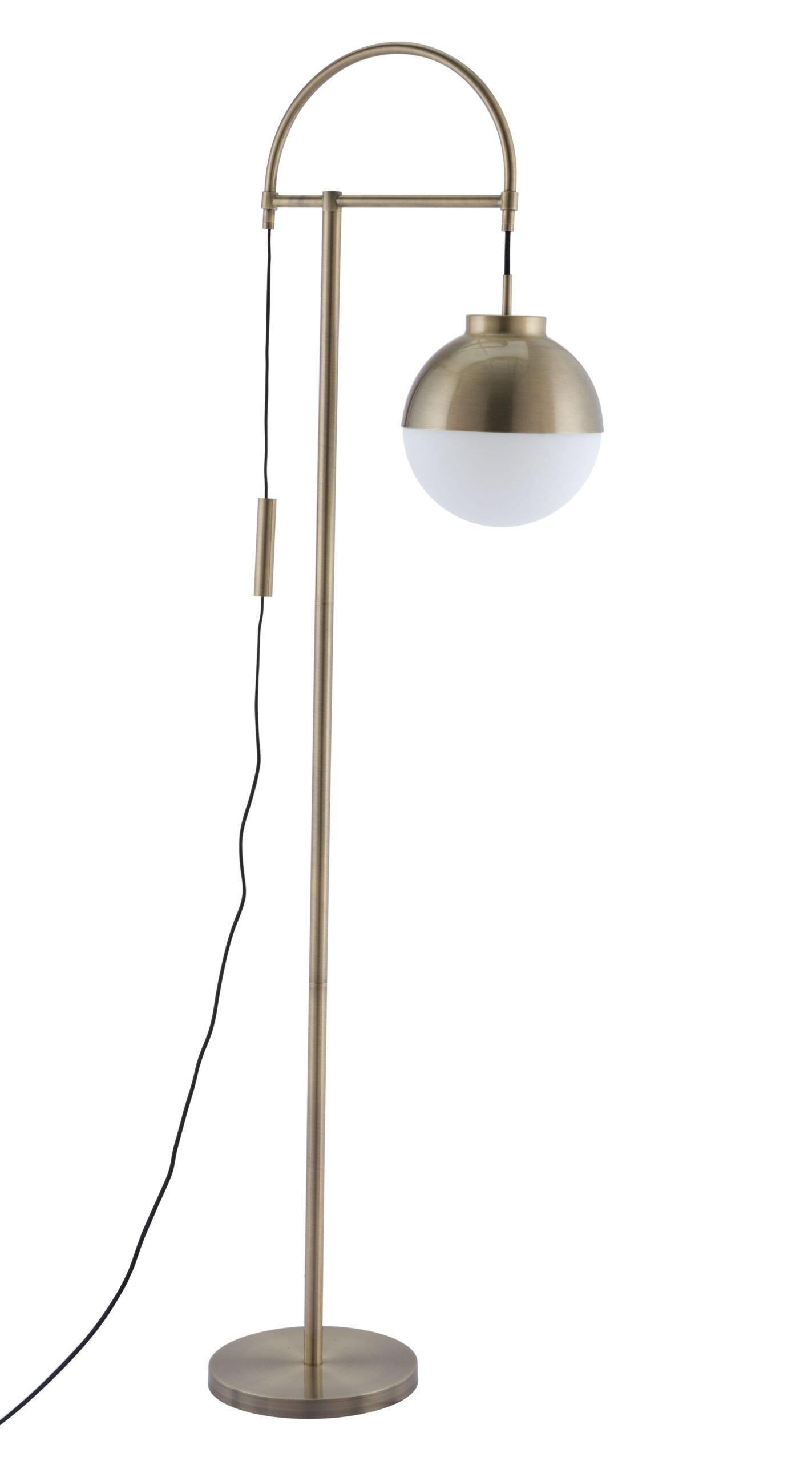 Waterloo Floor Lamp White & Bronze - Image 6