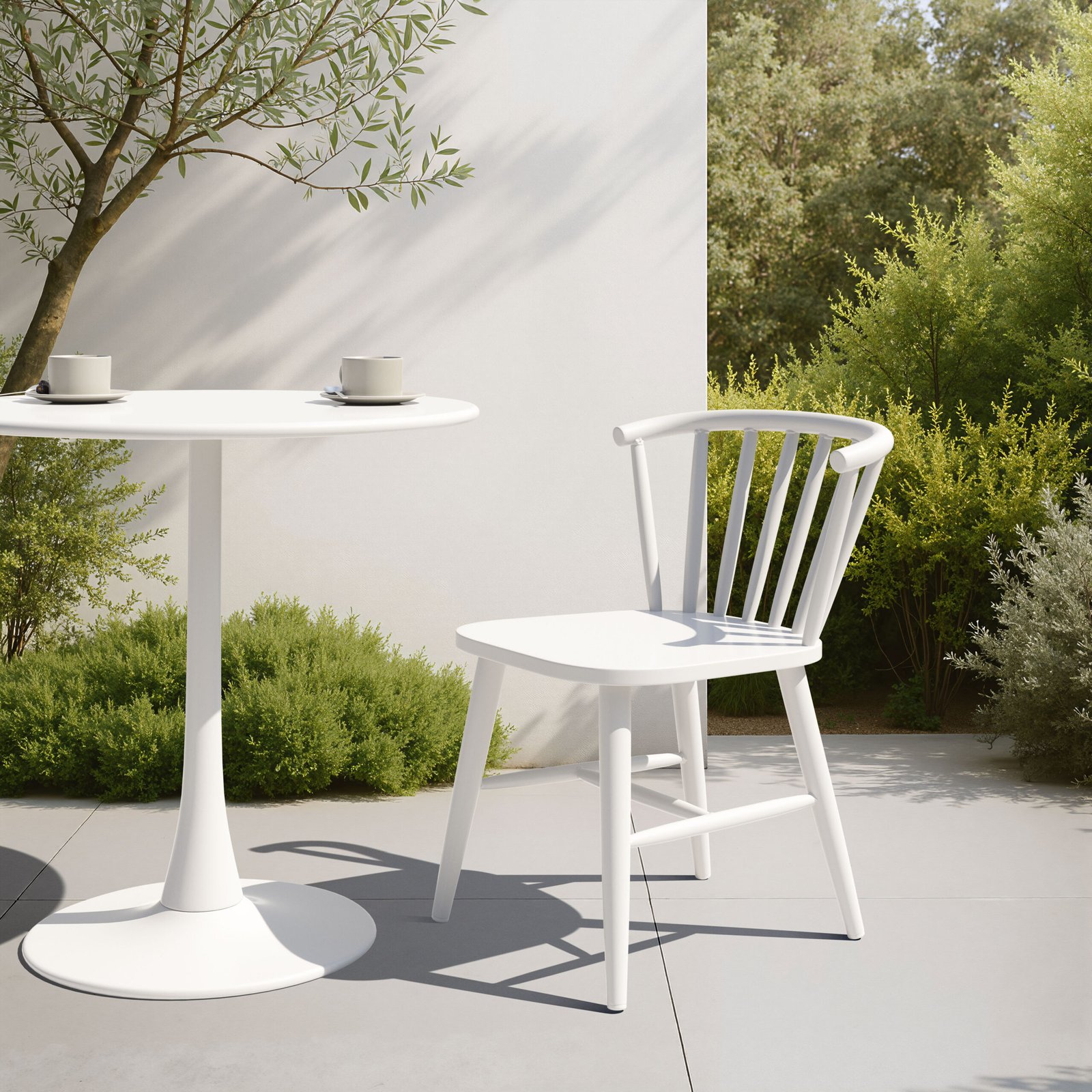 Shio Dining Chair White - Image 2