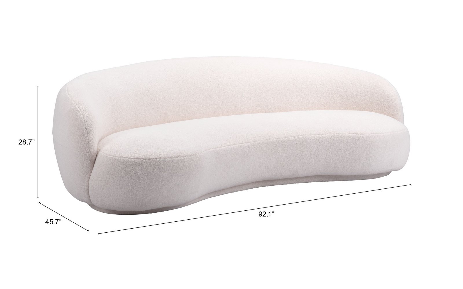 Tibet Sofa Cream - Image 11