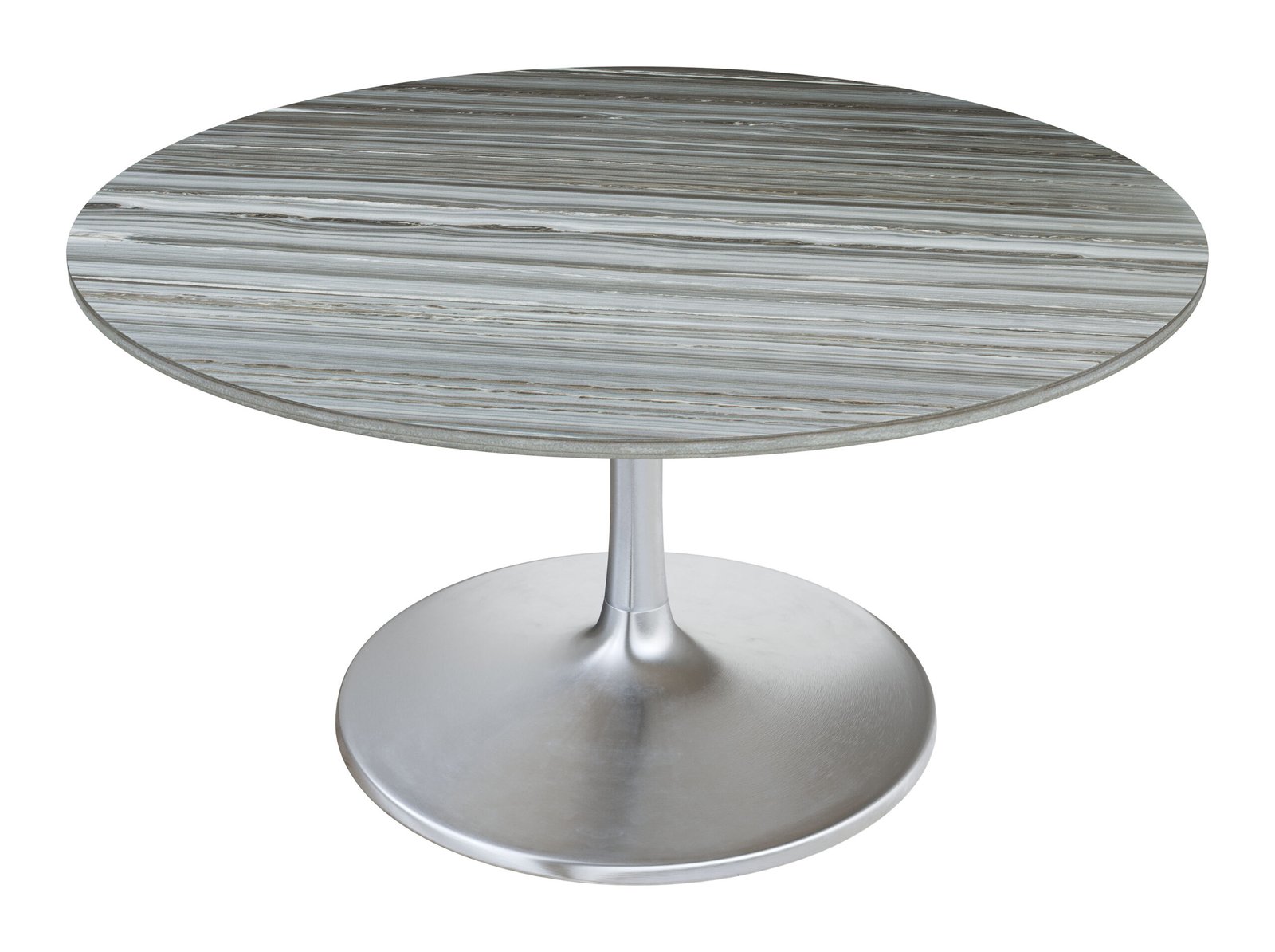 Star City Dining Table (60") Gray & Silver - Image 4