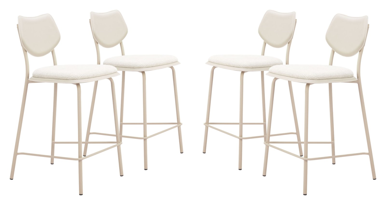 Zeal Counter Stool (Set of 4) Light Gray - Image 10
