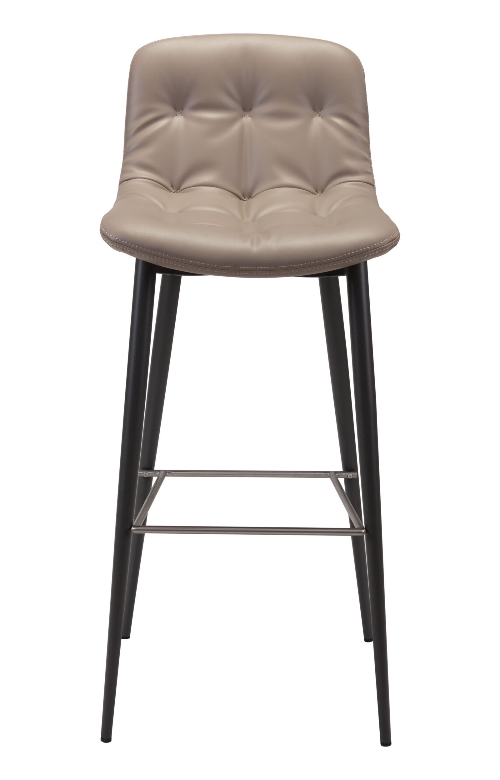 Tangiers Barstool (Set of 2) Taupe - Image 4